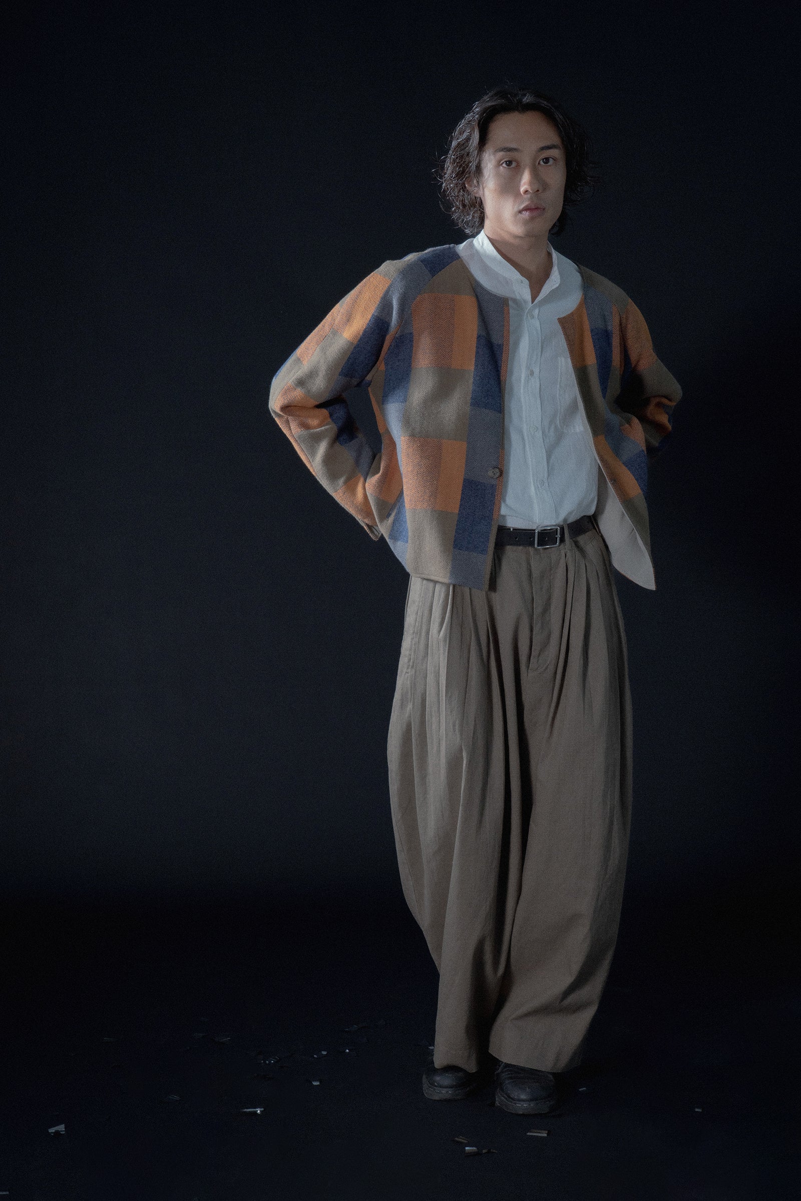 The Pleaty Trousers - Khaki