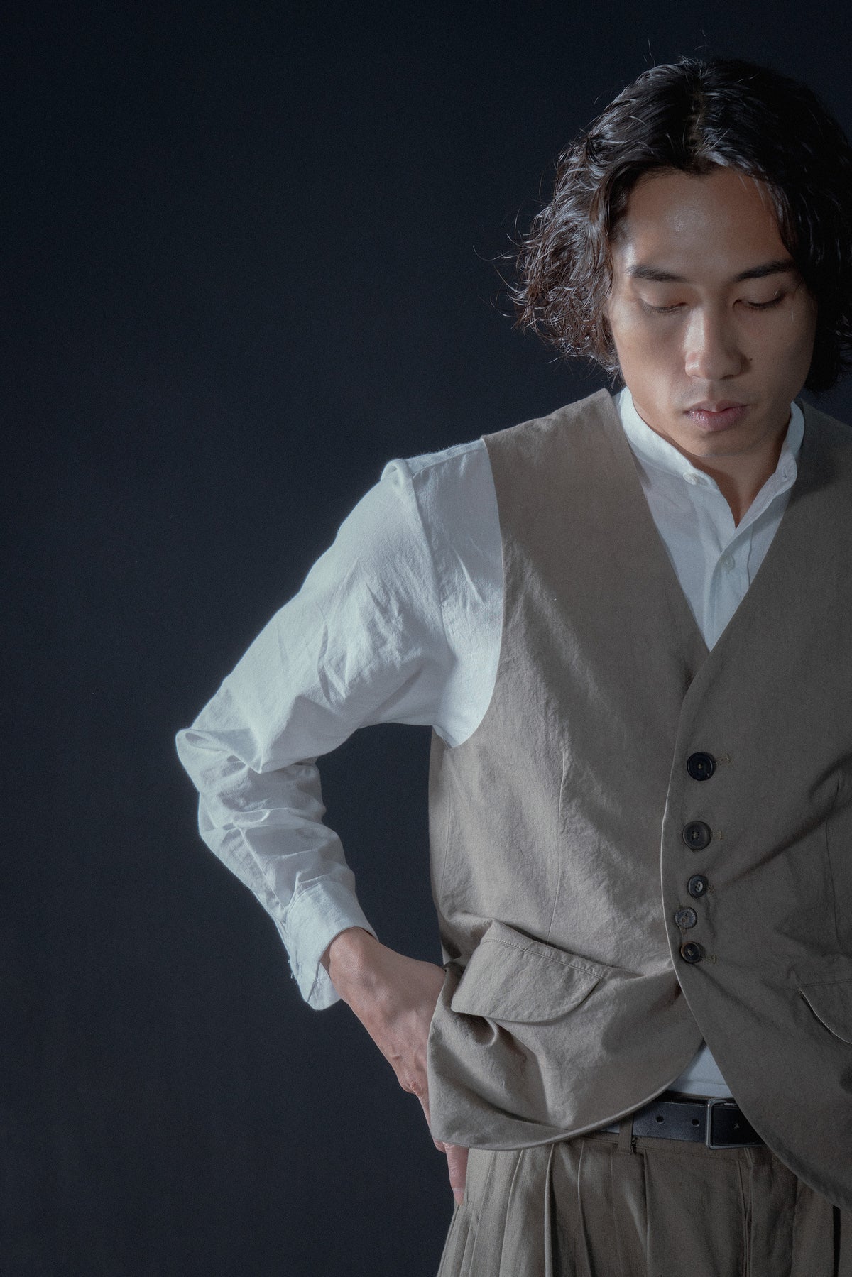 The Elmer Waistcoat - Khaki