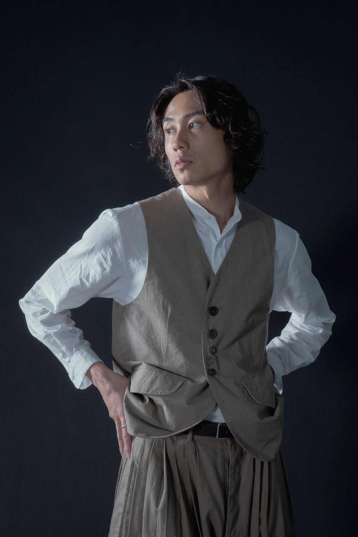 The Elmer Waistcoat - Khaki