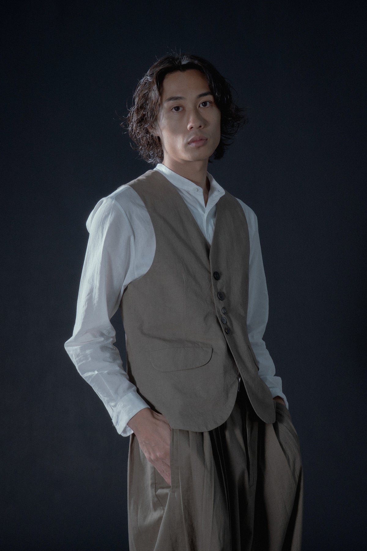 The Elmer Waistcoat - Khaki