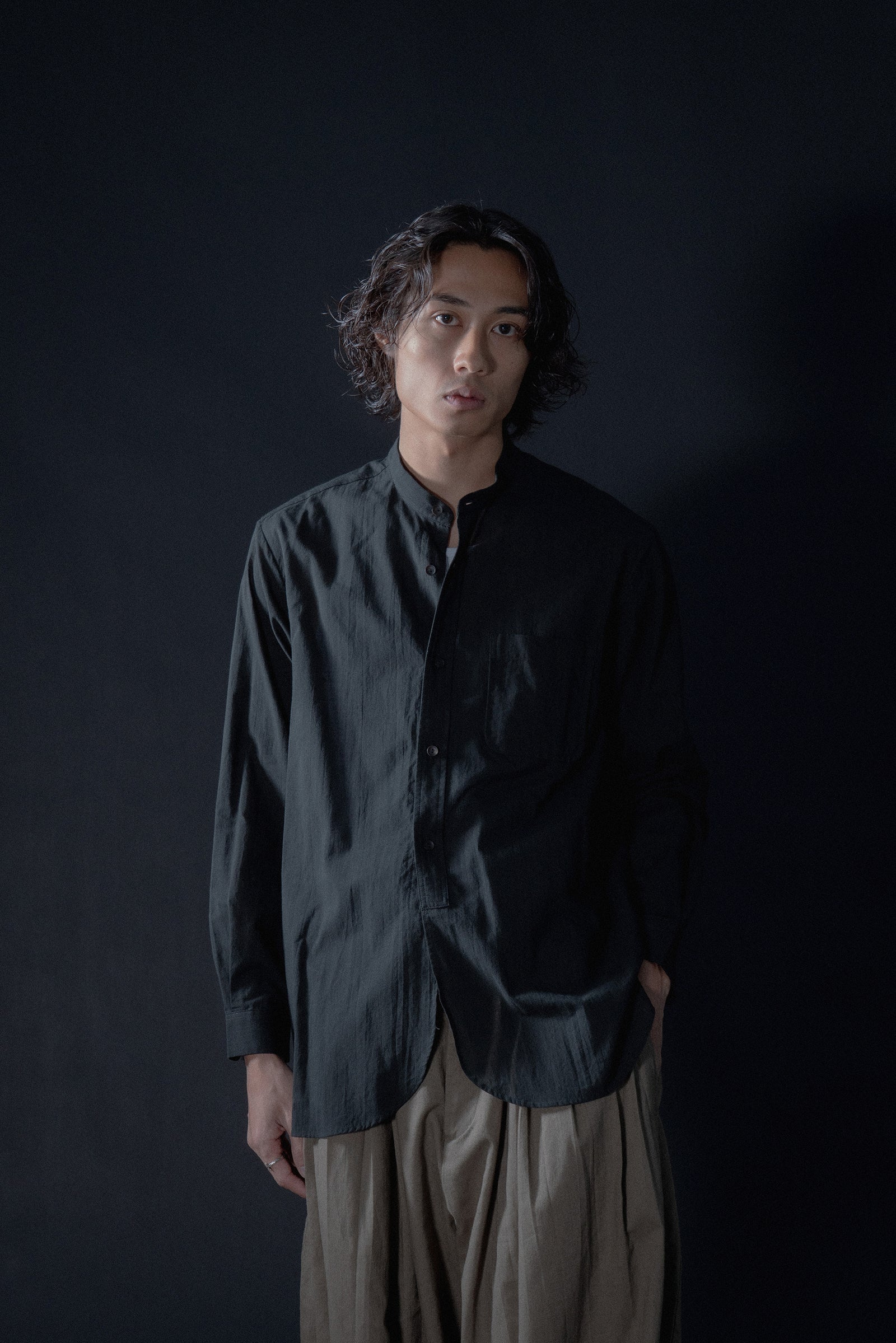 The Oriental Shirt - Black
