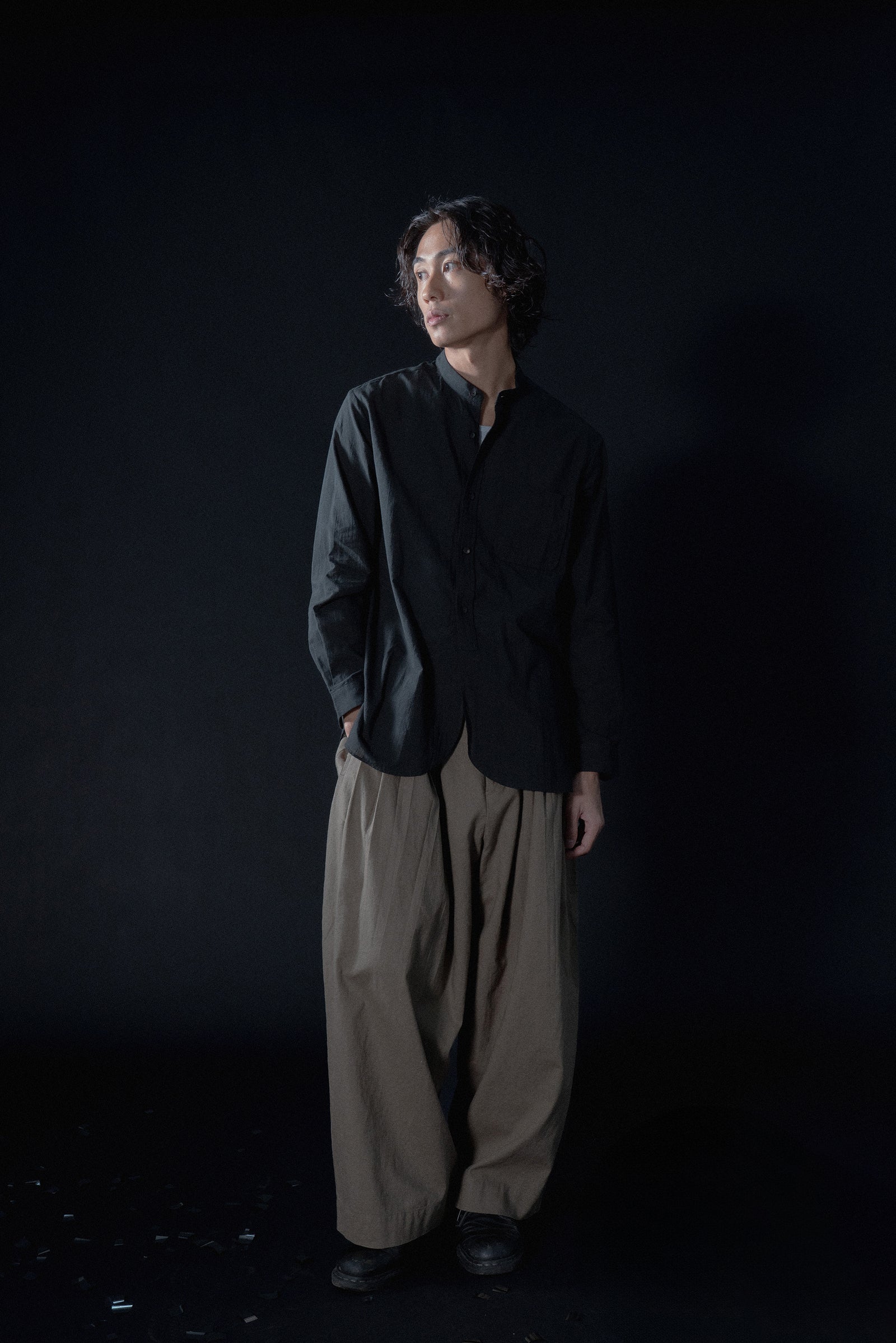 The Oriental Shirt - Black