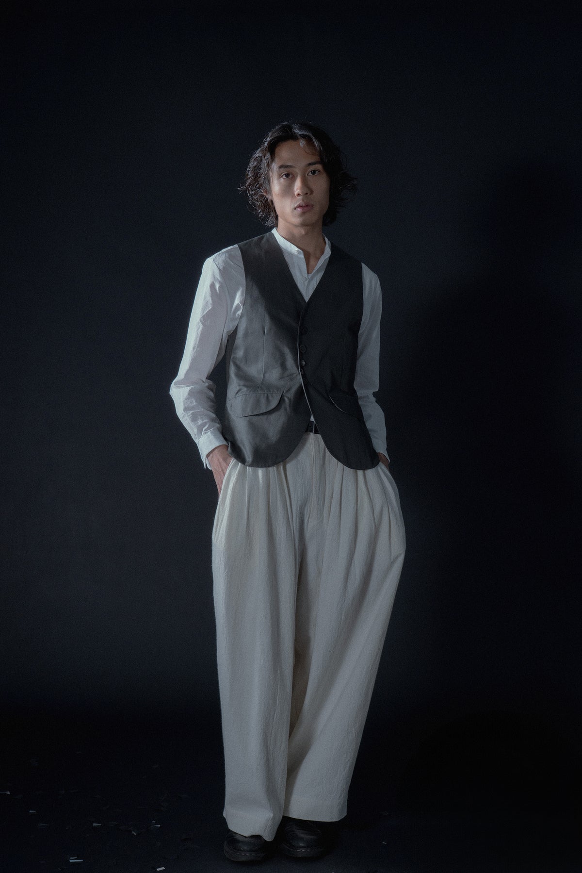 The Elmer Waistcoat - Charcoal