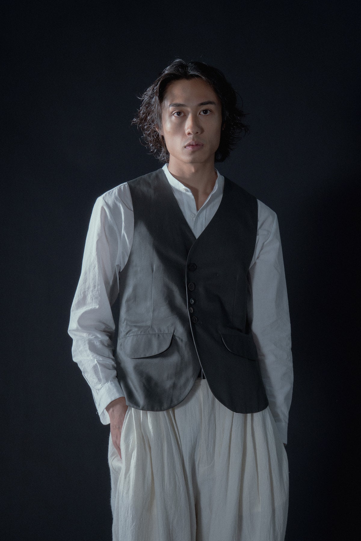 The Elmer Waistcoat - Charcoal