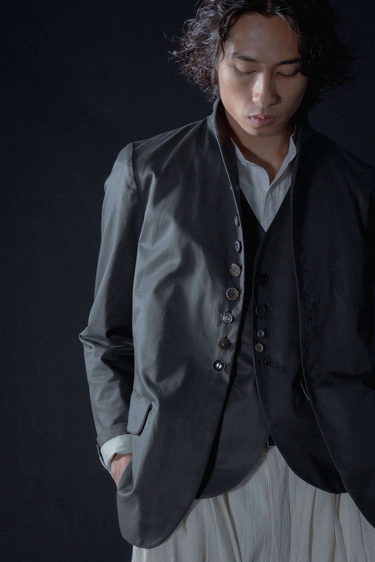 The Elmer Waistcoat - Charcoal