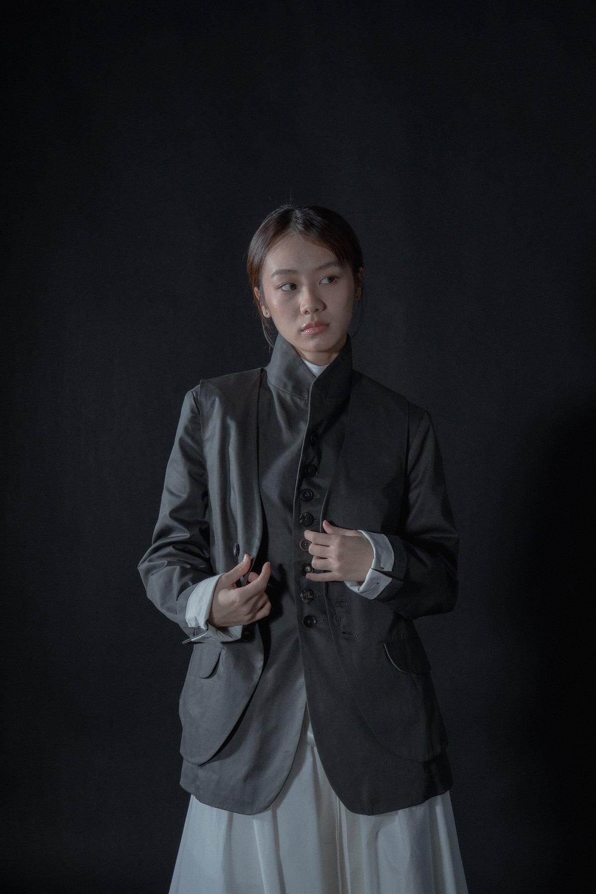 The Elmer Waistcoat - Charcoal