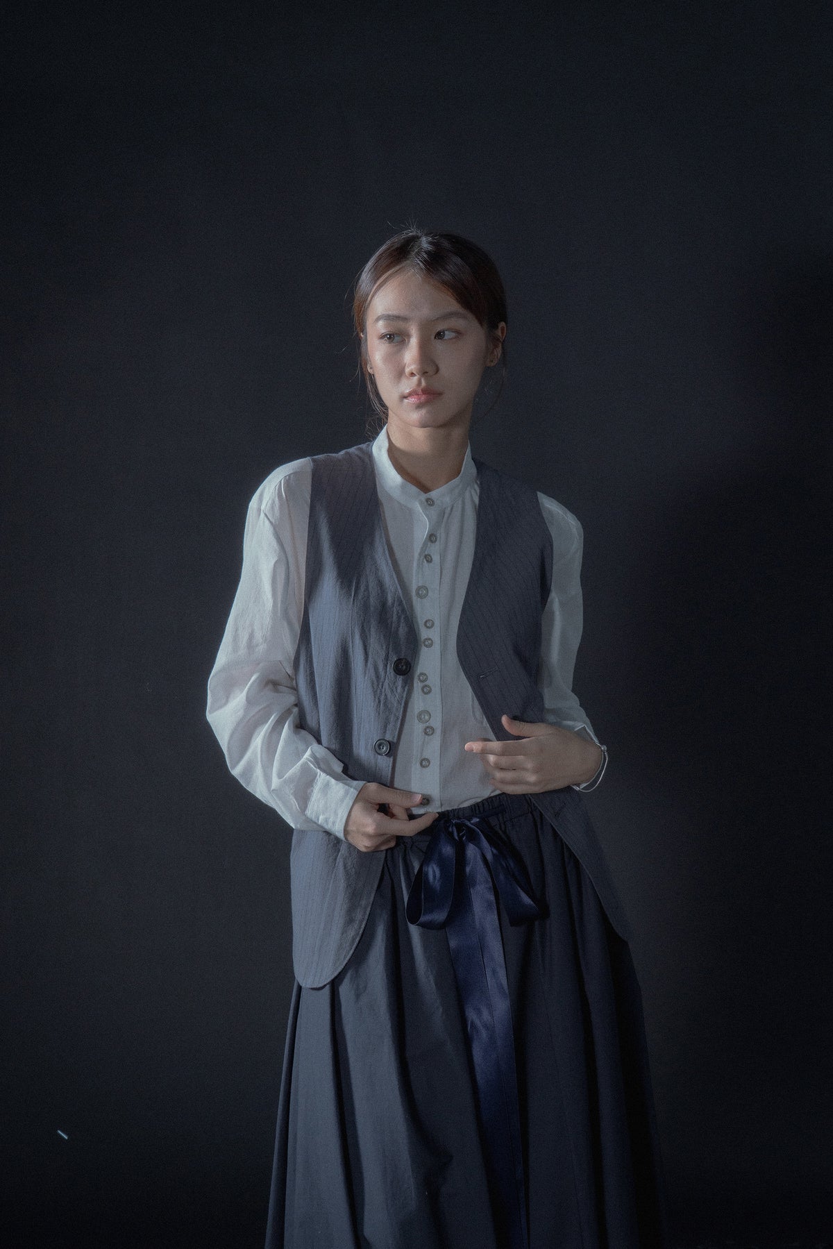 The Author Waistcoat - Stripe