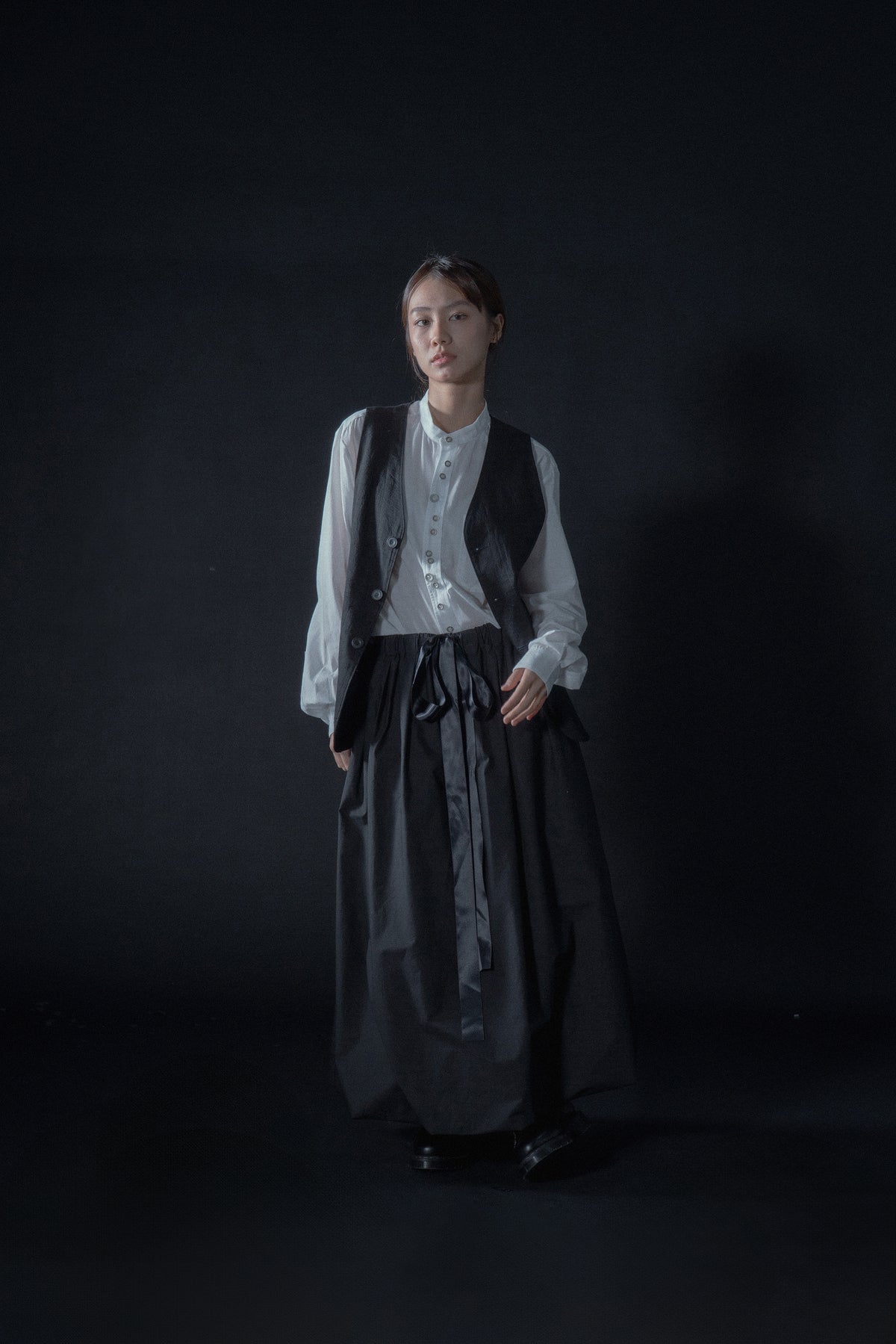 The Author Waistcoat - Black