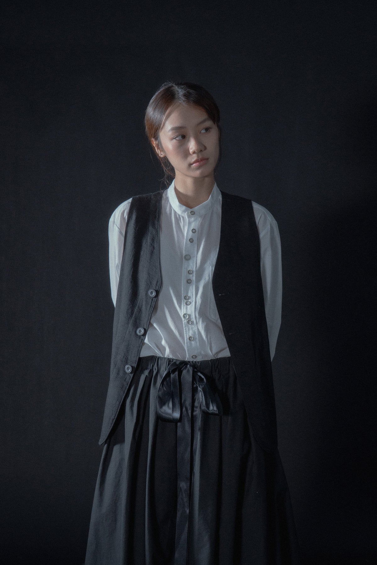 The Author Waistcoat - Black