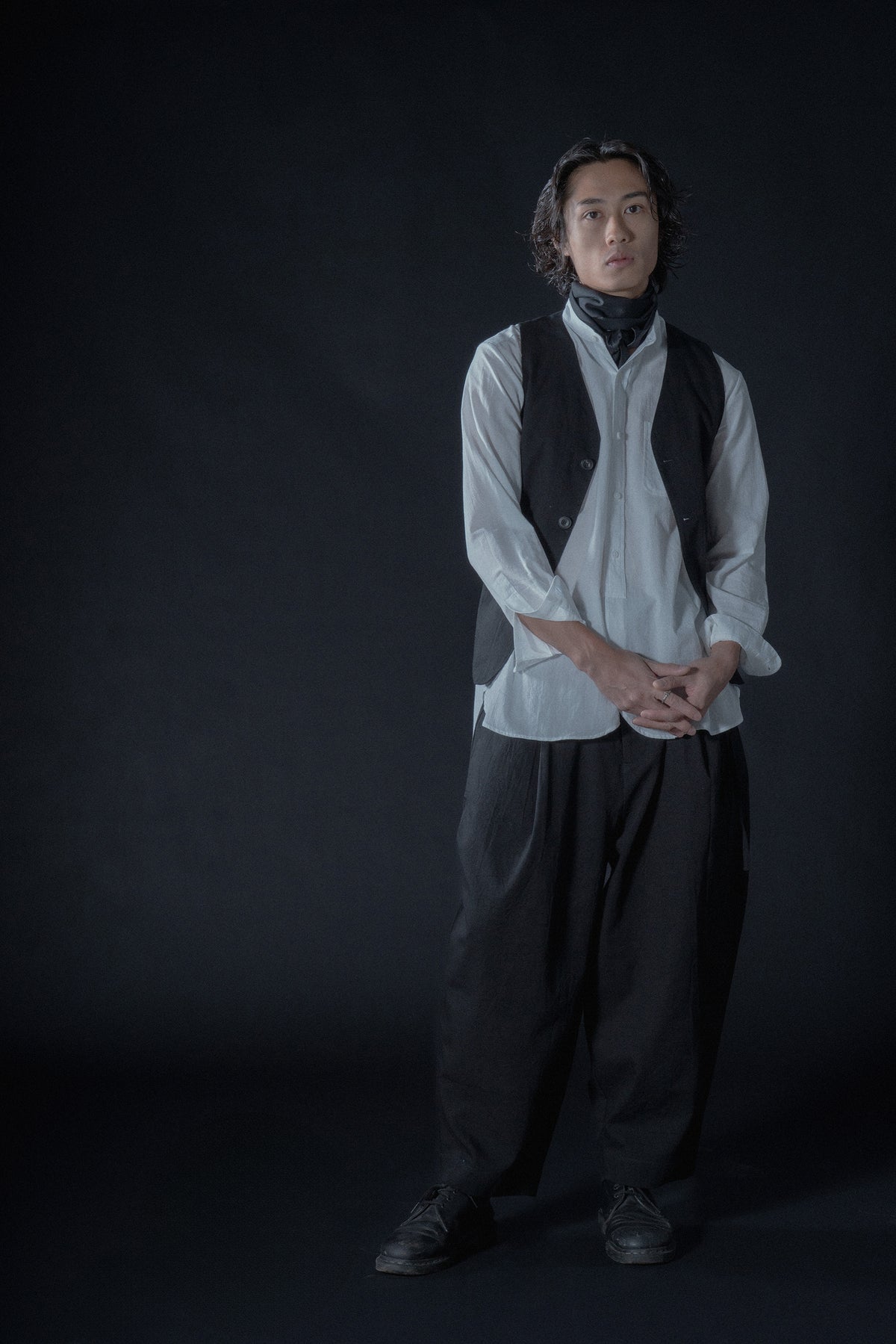 The Author Waistcoat - Black