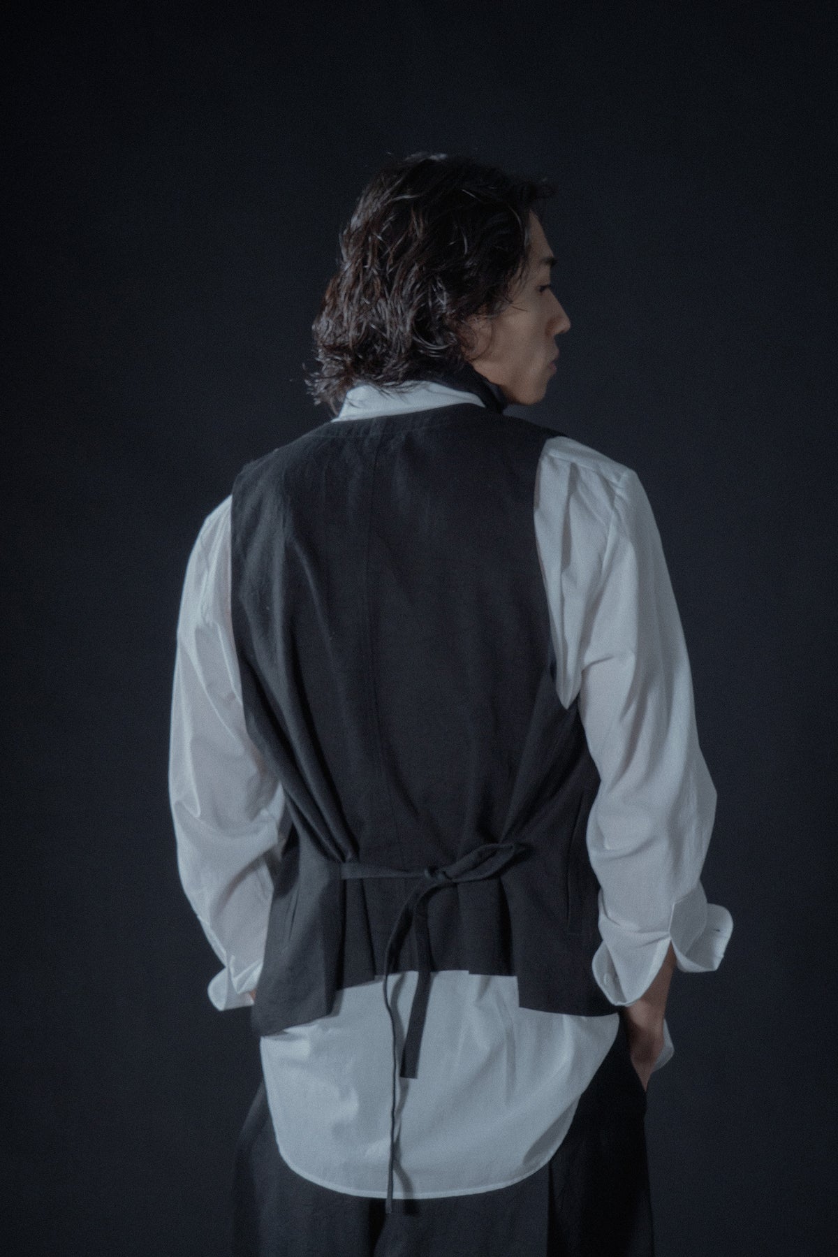 The Author Waistcoat - Black
