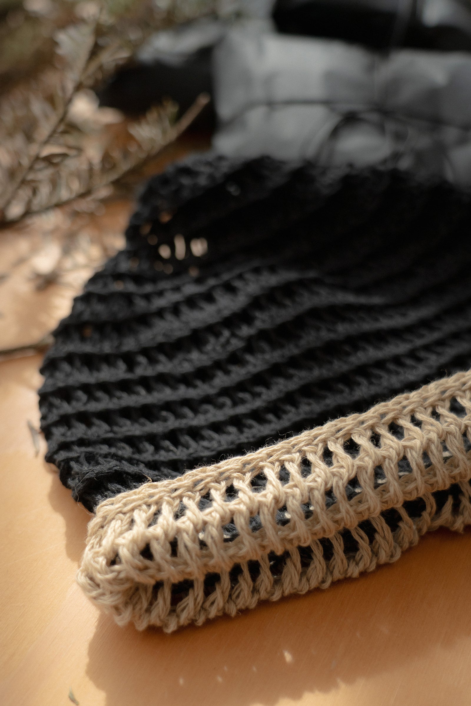 The Kufi Cap - Black / Linen