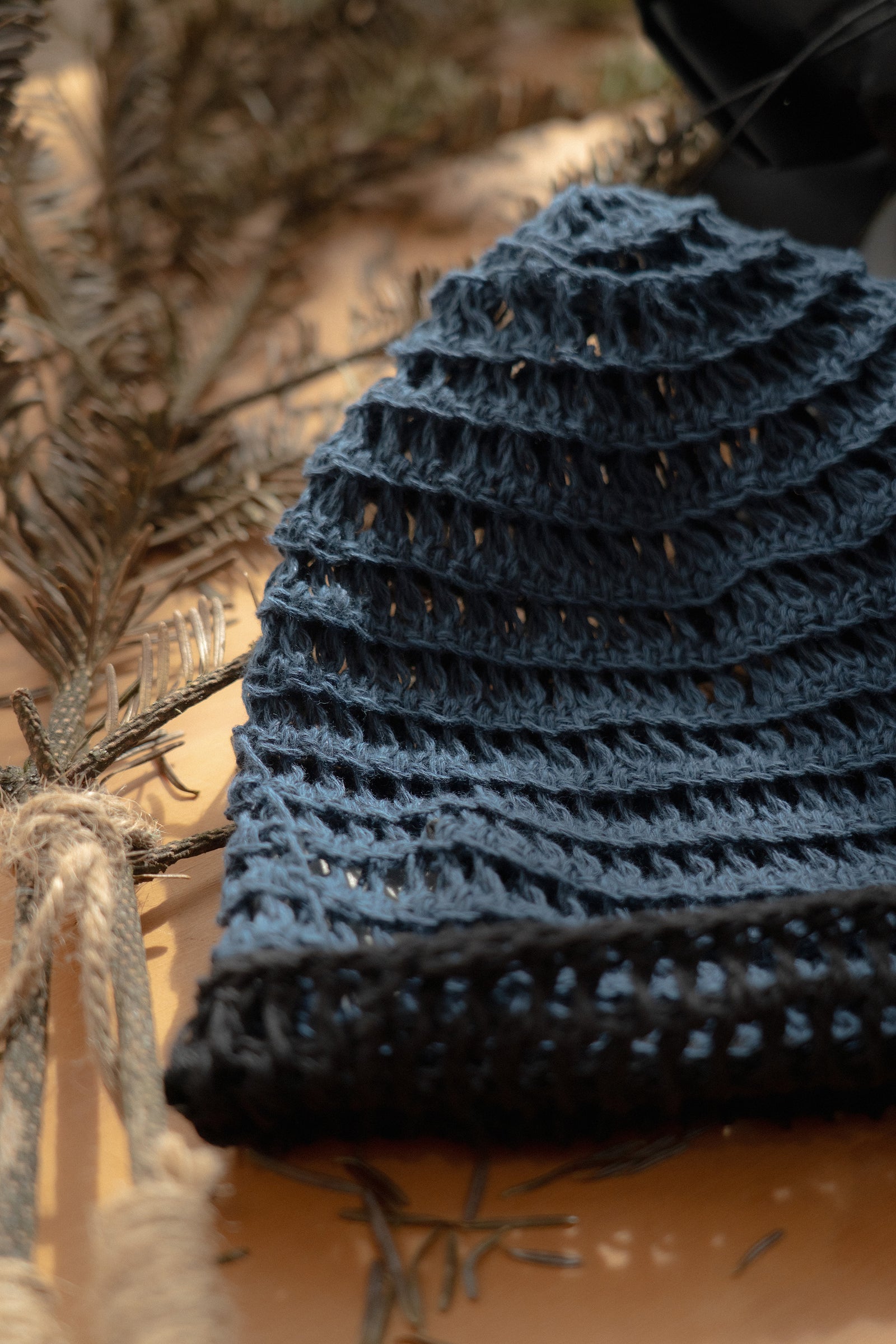 The Kufi Cap - Navy / Black