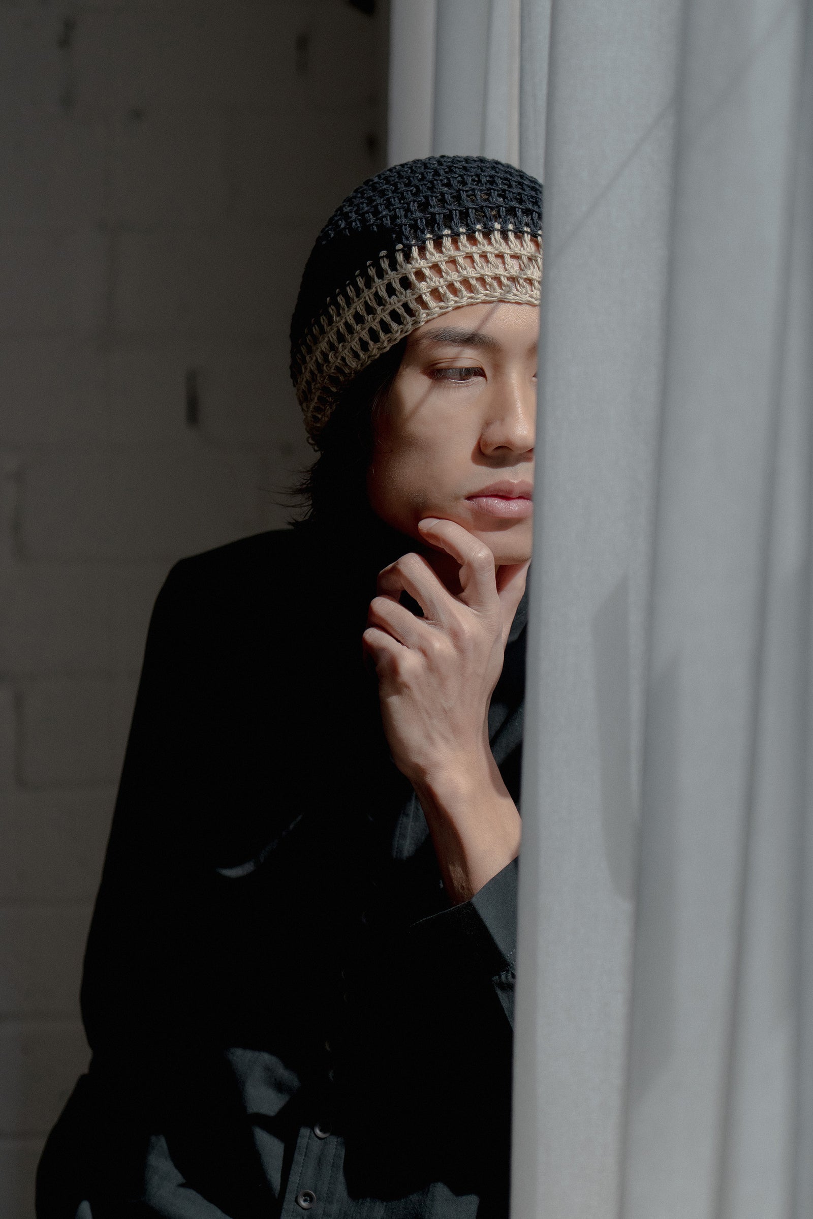 The Kufi Cap - Black / Linen