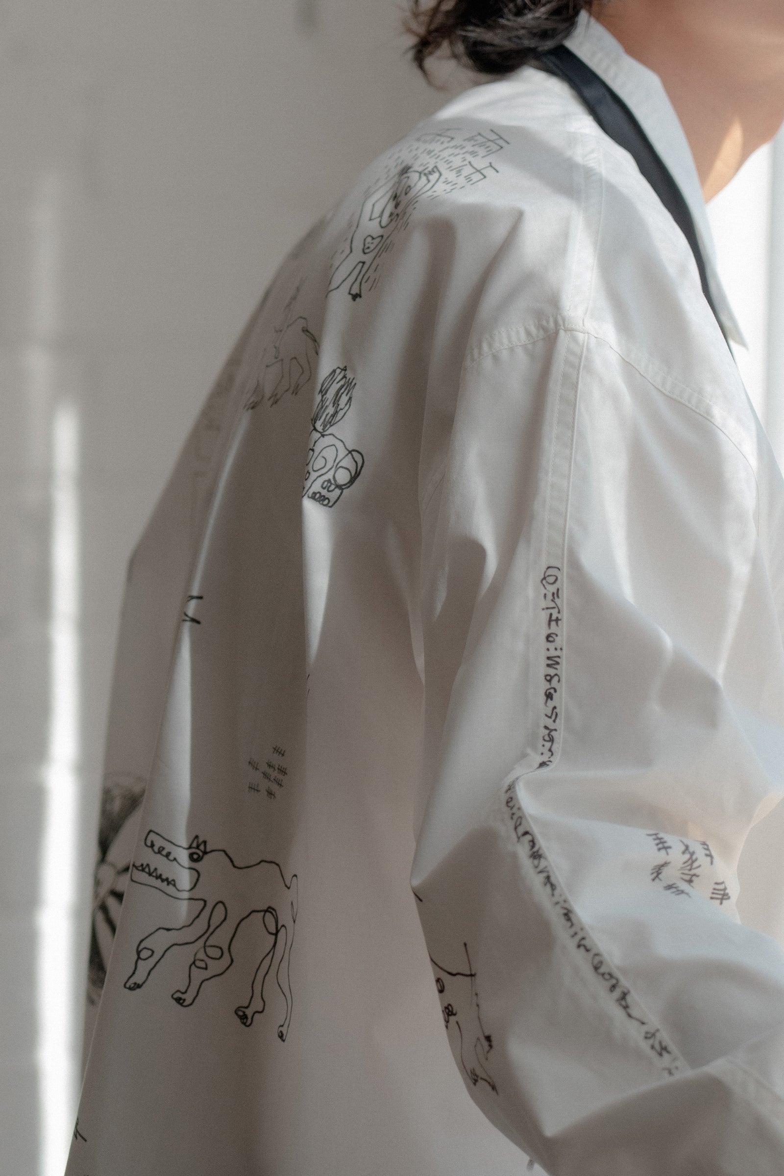 The Boy Shirt - Hand Painted by Benson Koo ( B )
