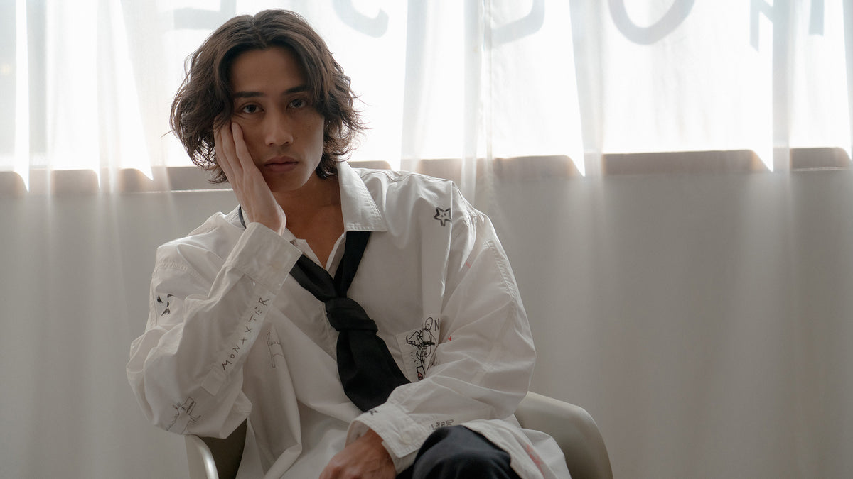 The Boy Shirt - Hand Painted by Benson Koo ( A )