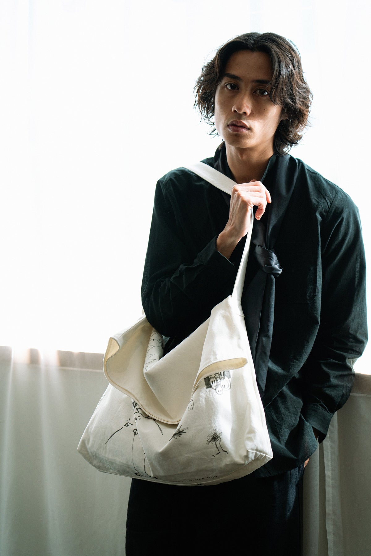 The Messenger - Hand Painted by Benson Koo