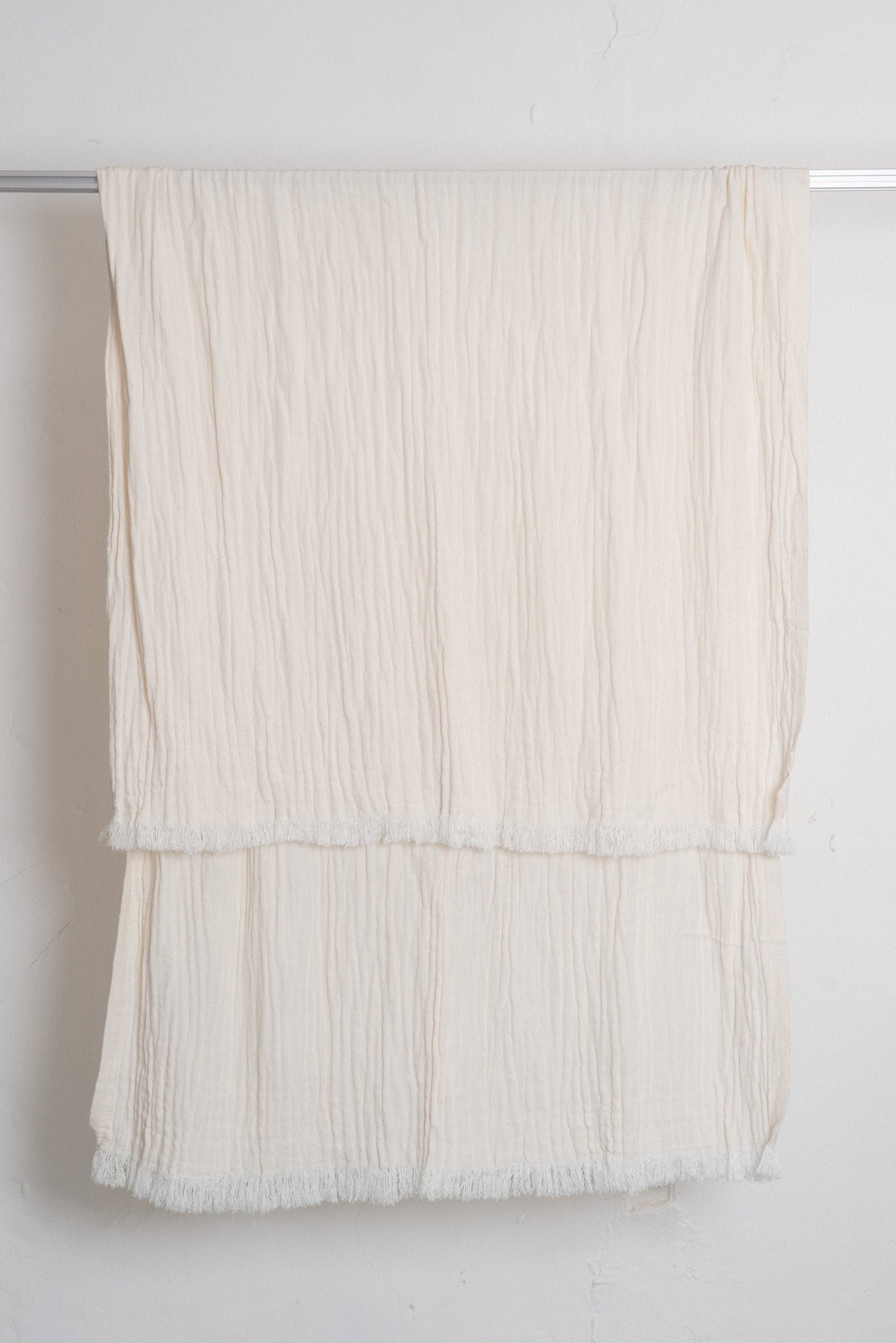 The Baby Cotton Scarf - Ecru