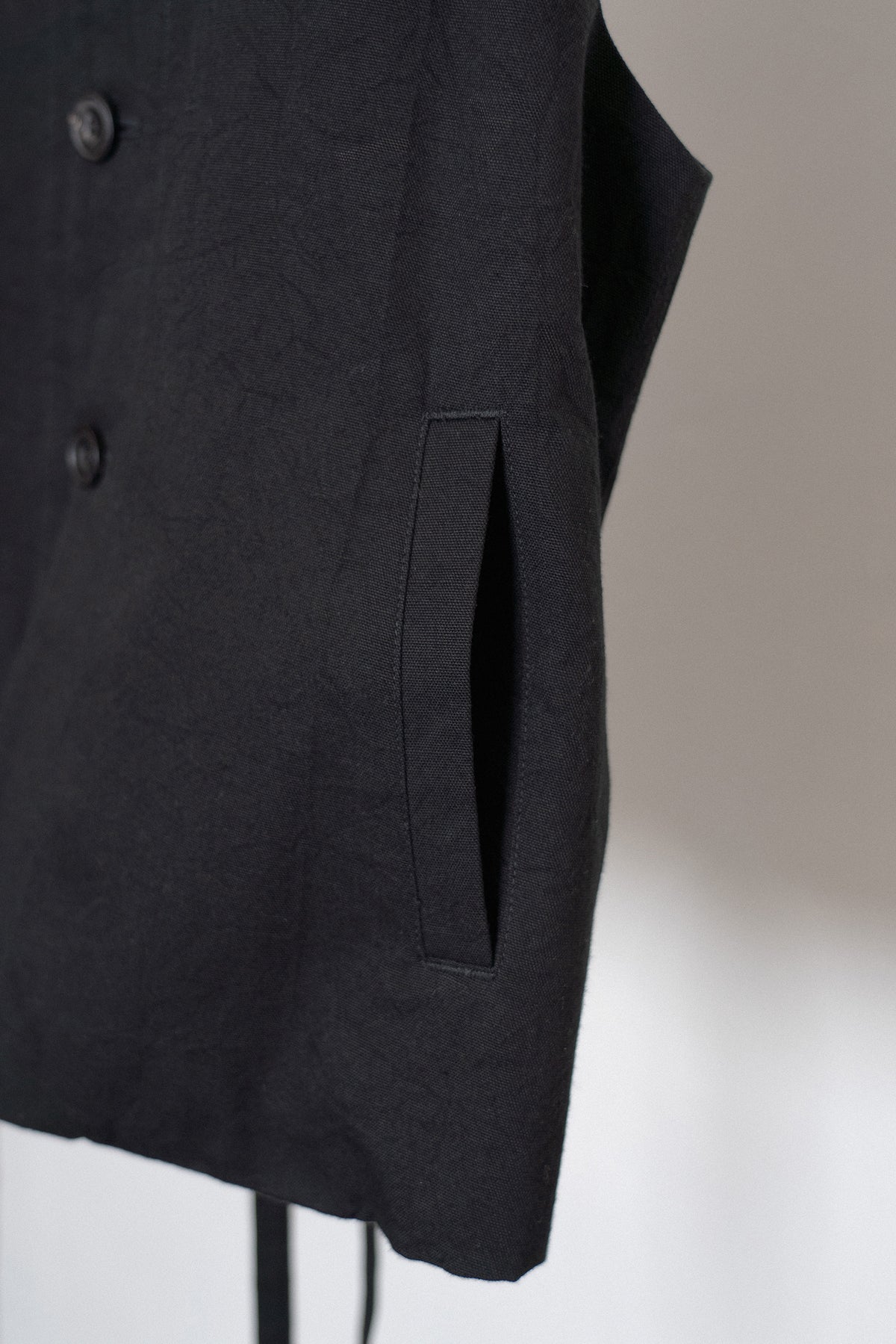 The Author Waistcoat - Black