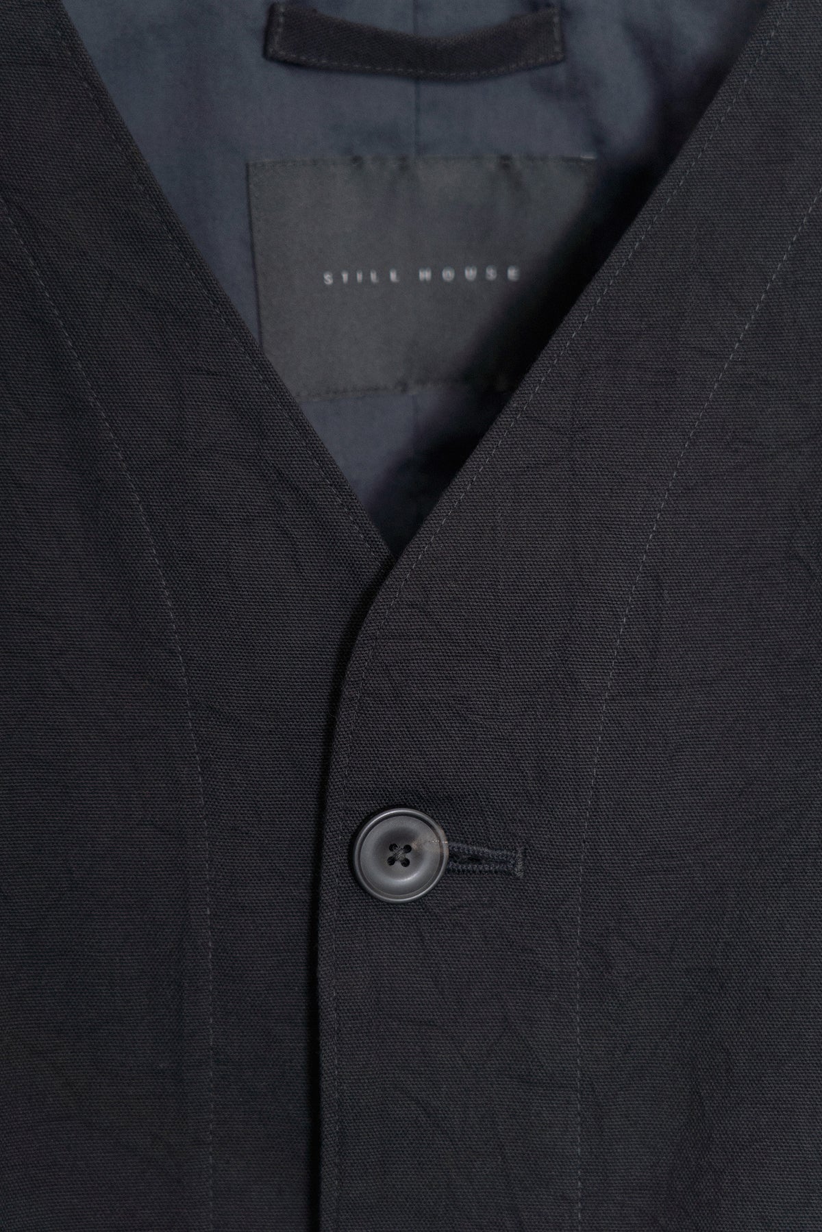 The Author Waistcoat - Black