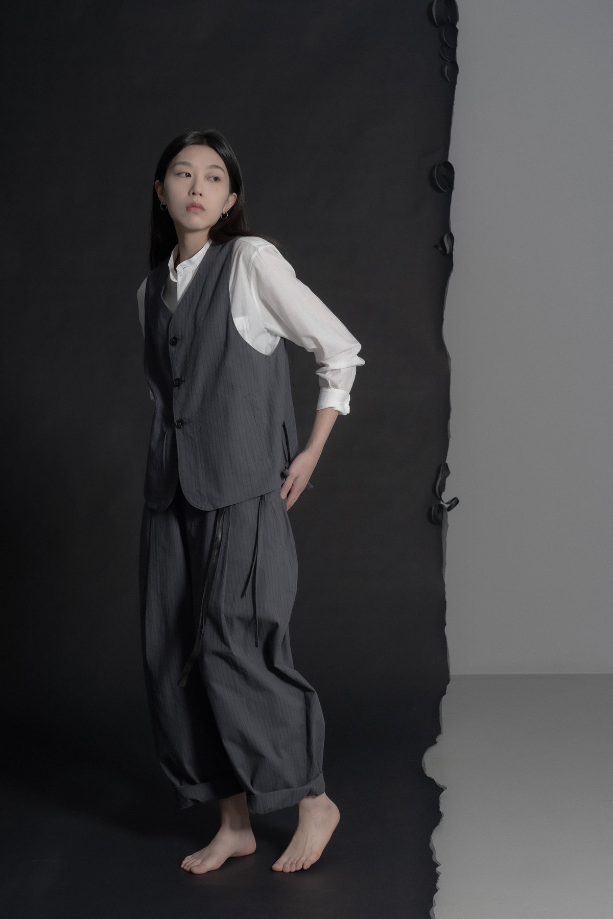 The Author Waistcoat - Stripe