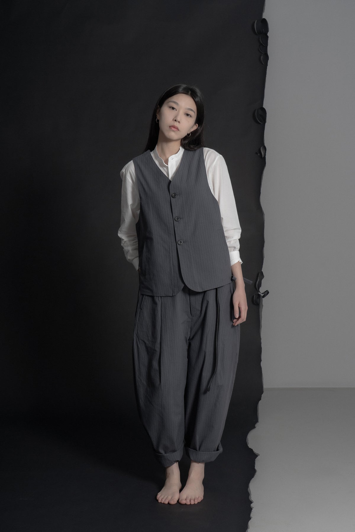 The Author Waistcoat - Stripe