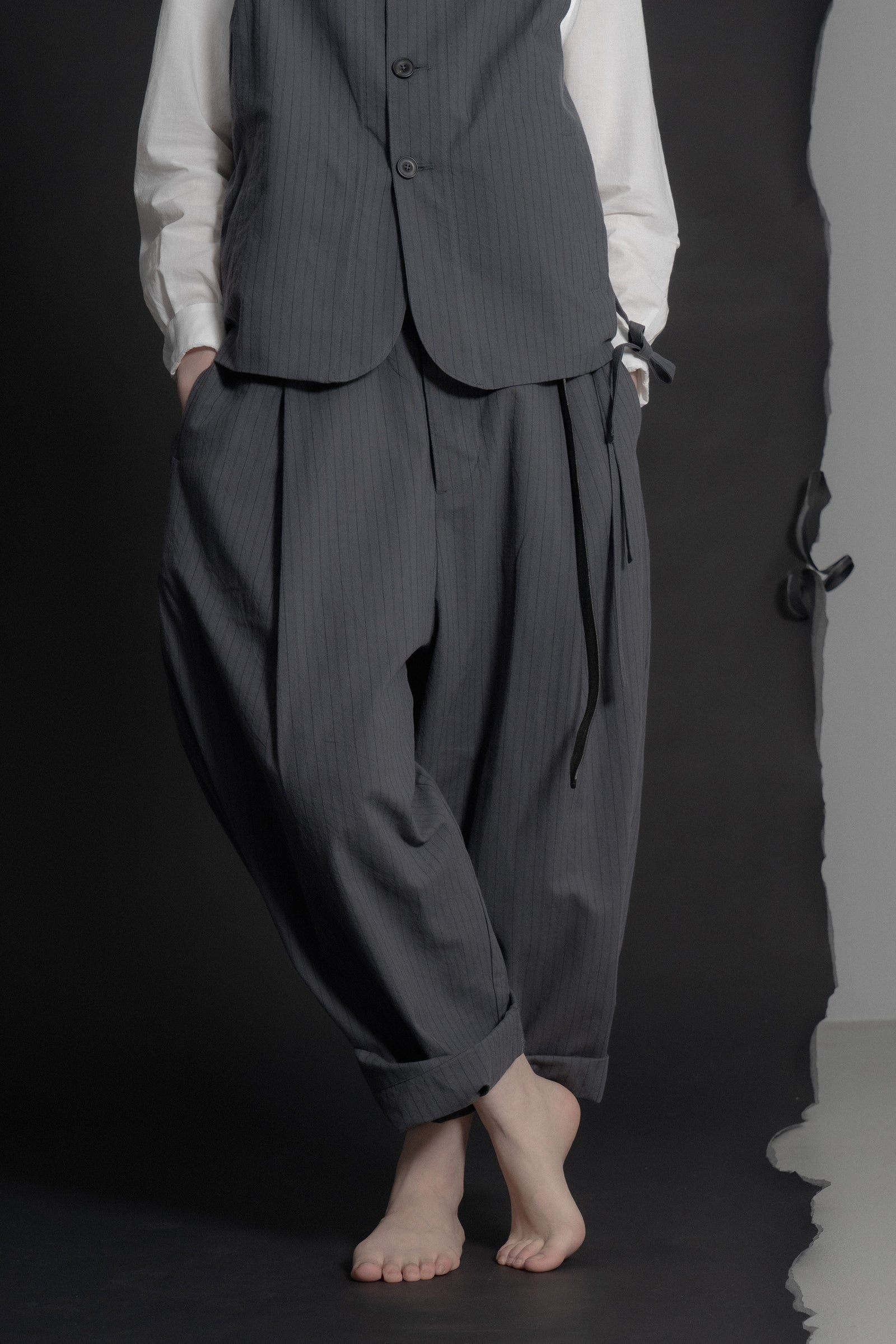 The Author Trousers - Stripe