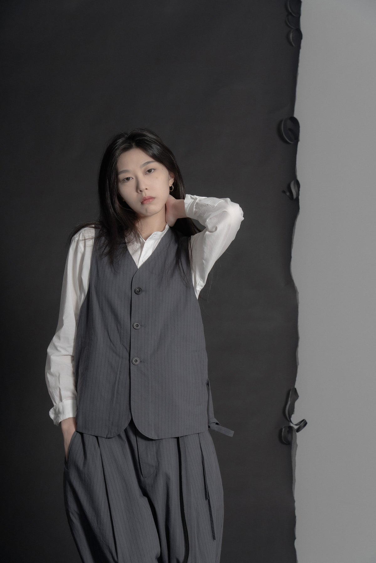 The Author Waistcoat - Stripe