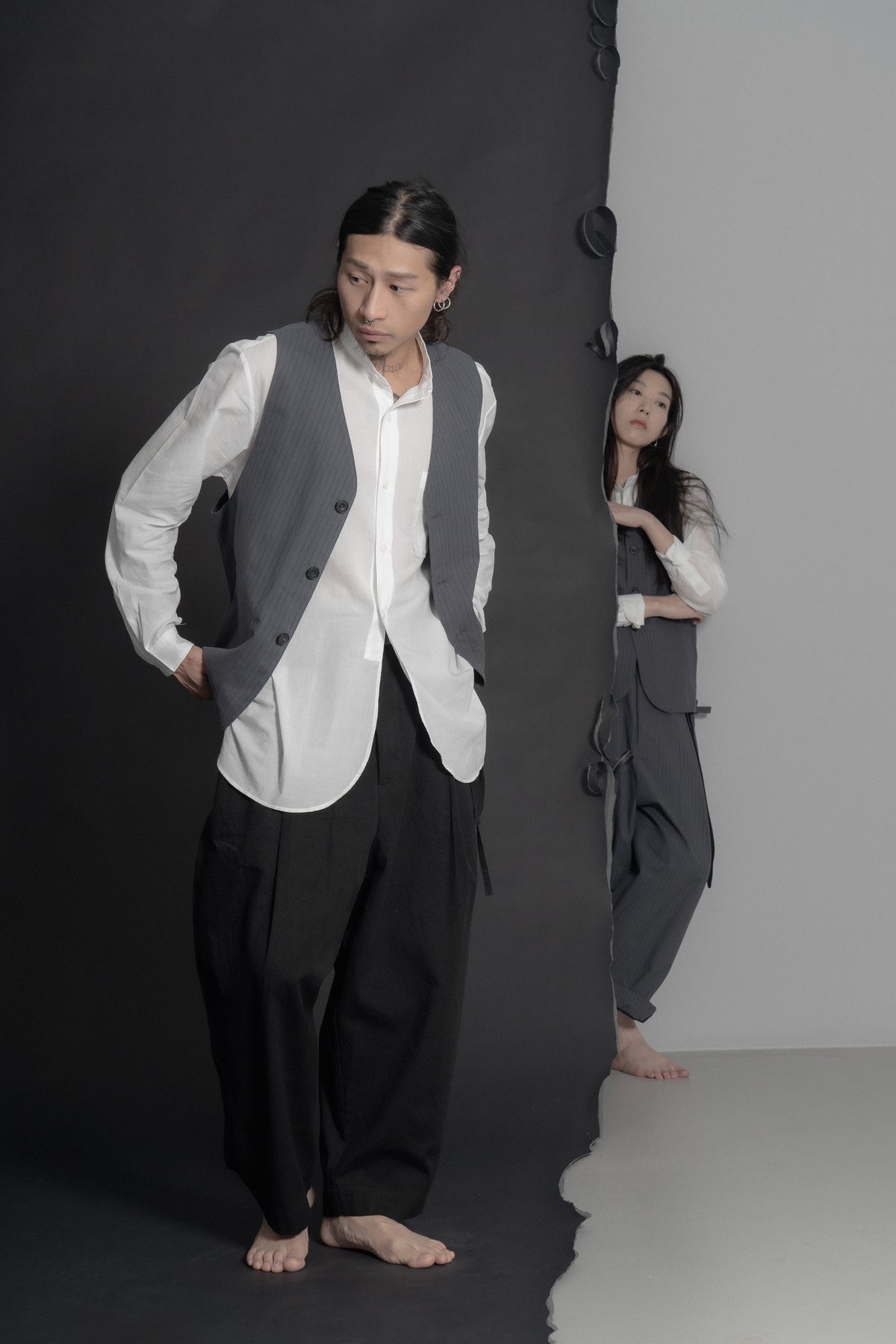 The Author Waistcoat - Stripe