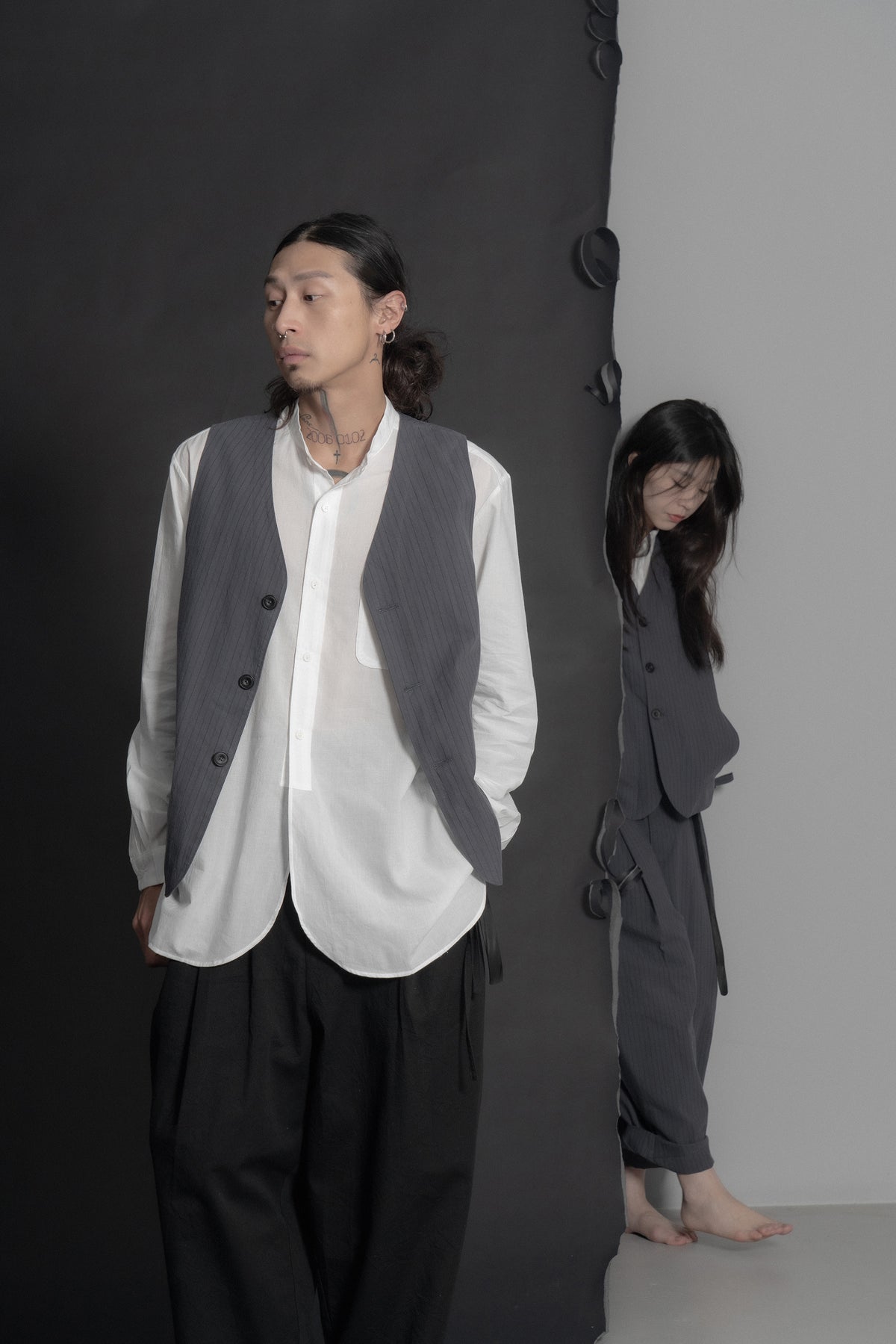 The Author Waistcoat - Stripe