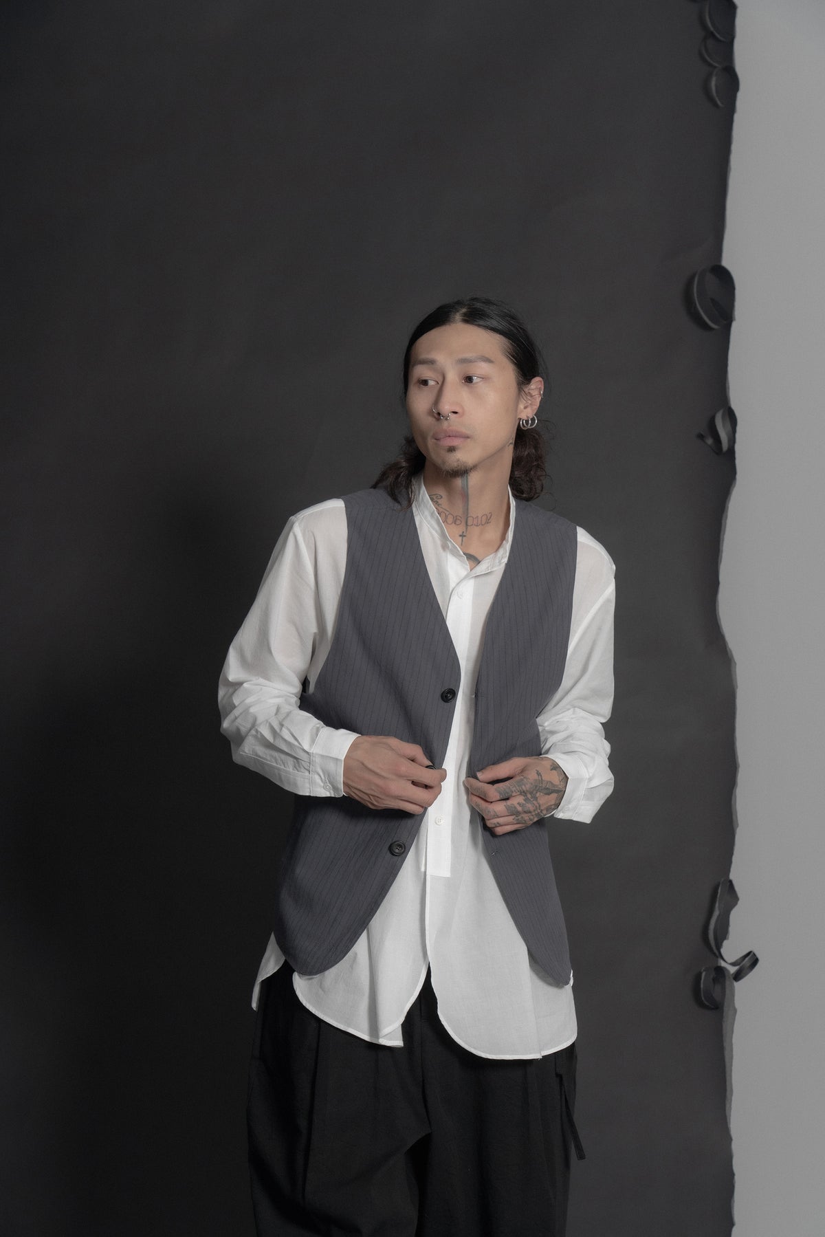 The Author Waistcoat - Stripe