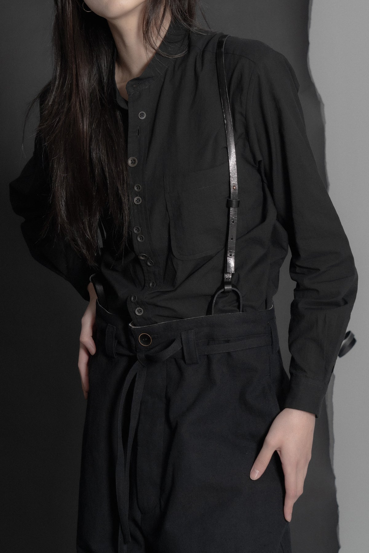 The Leather Suspender