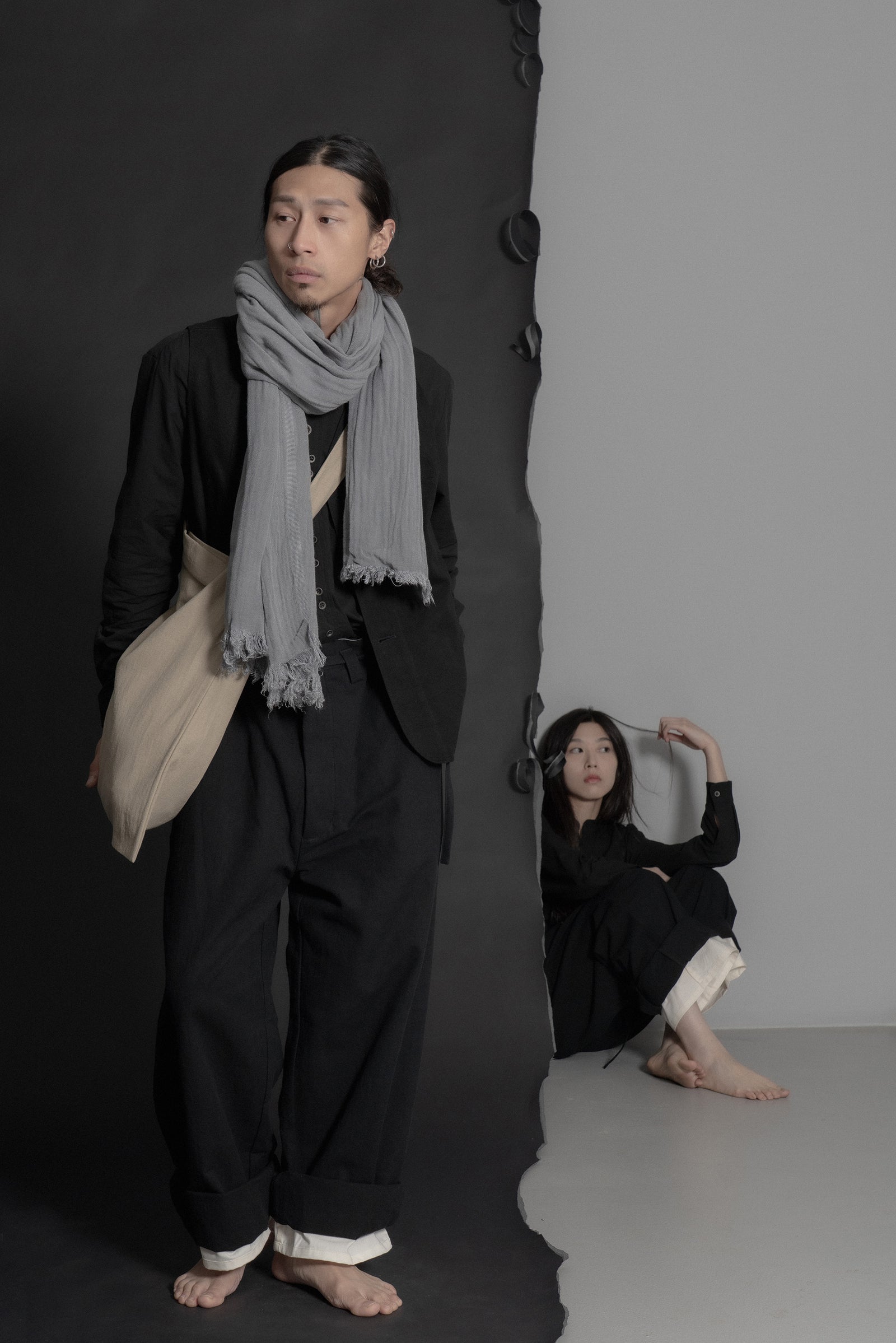 The Baby Cotton Scarf - Botanical Dye