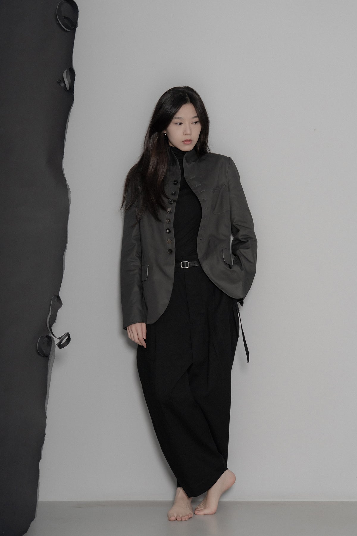 The Elmer Blazer - Charcoal