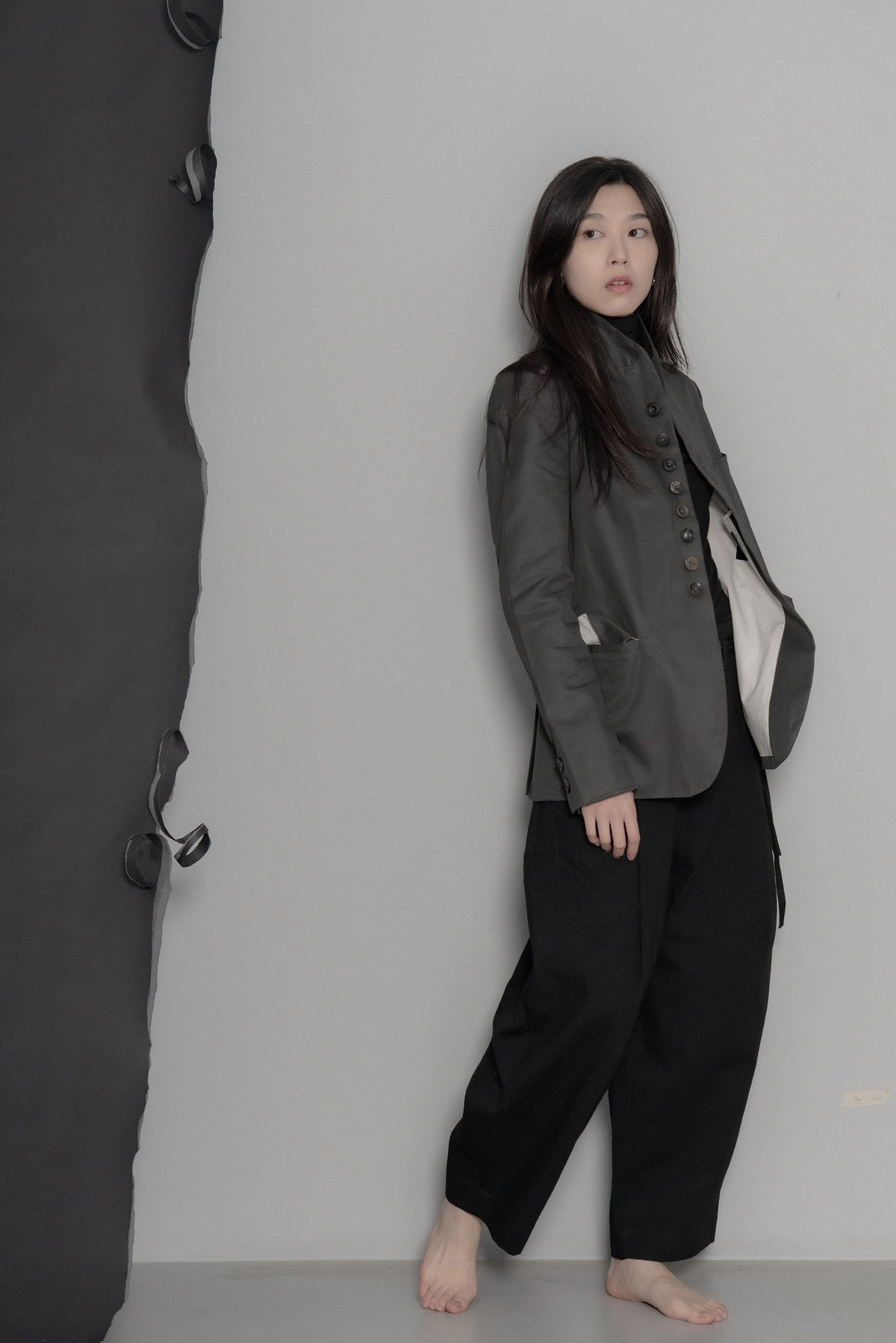 The Elmer Blazer - Charcoal