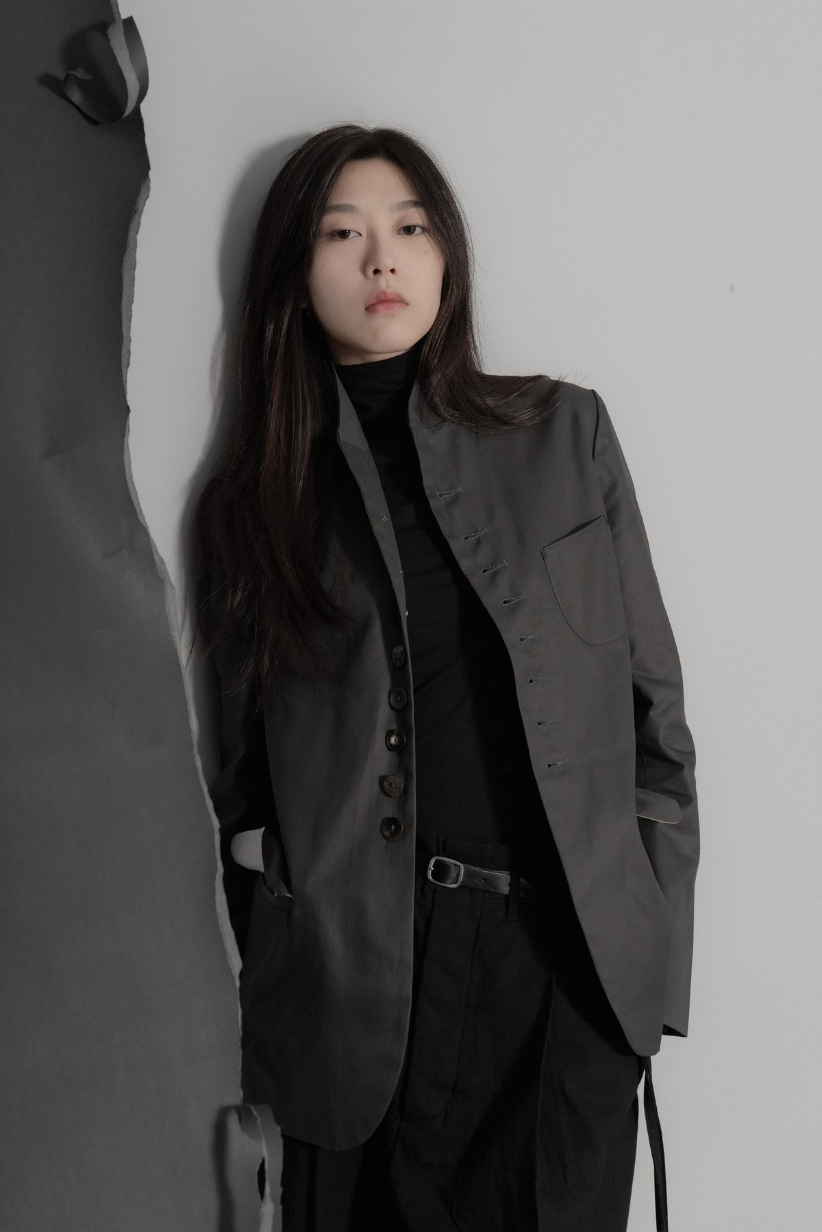 The Elmer Blazer - Charcoal