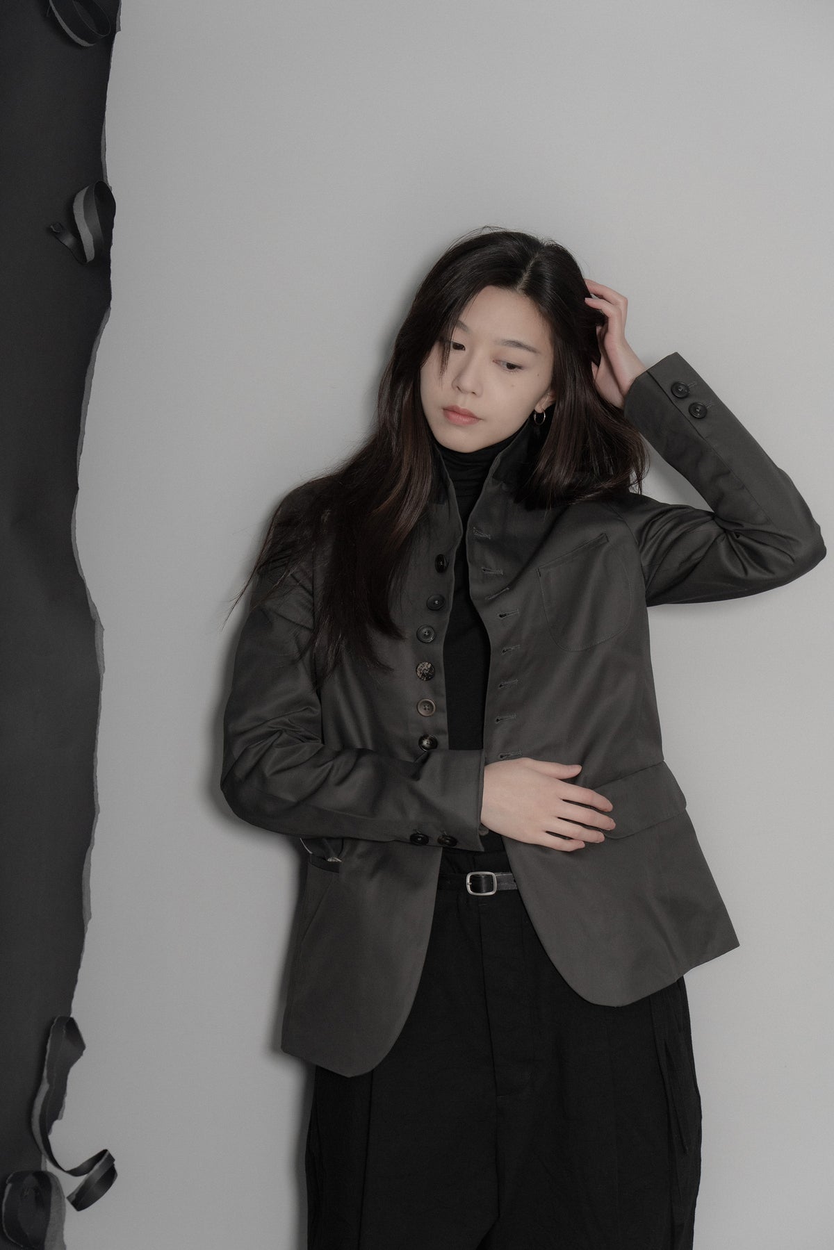 The Elmer Blazer - Charcoal