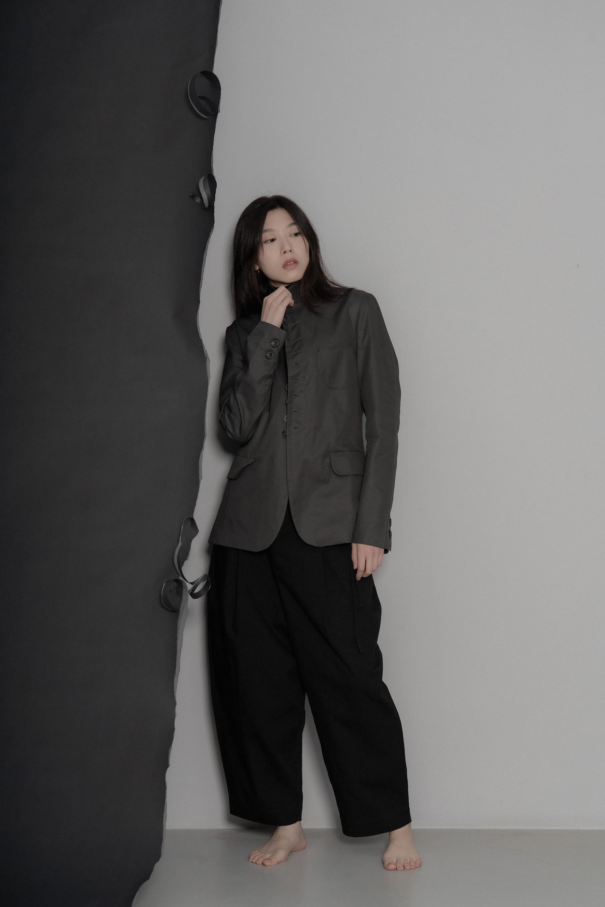 The Elmer Blazer - Charcoal
