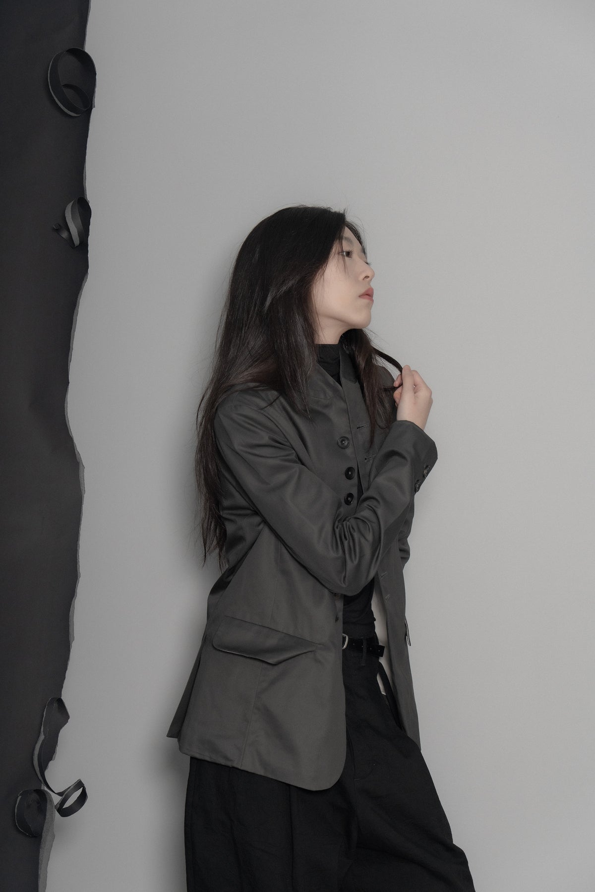 The Elmer Blazer - Charcoal