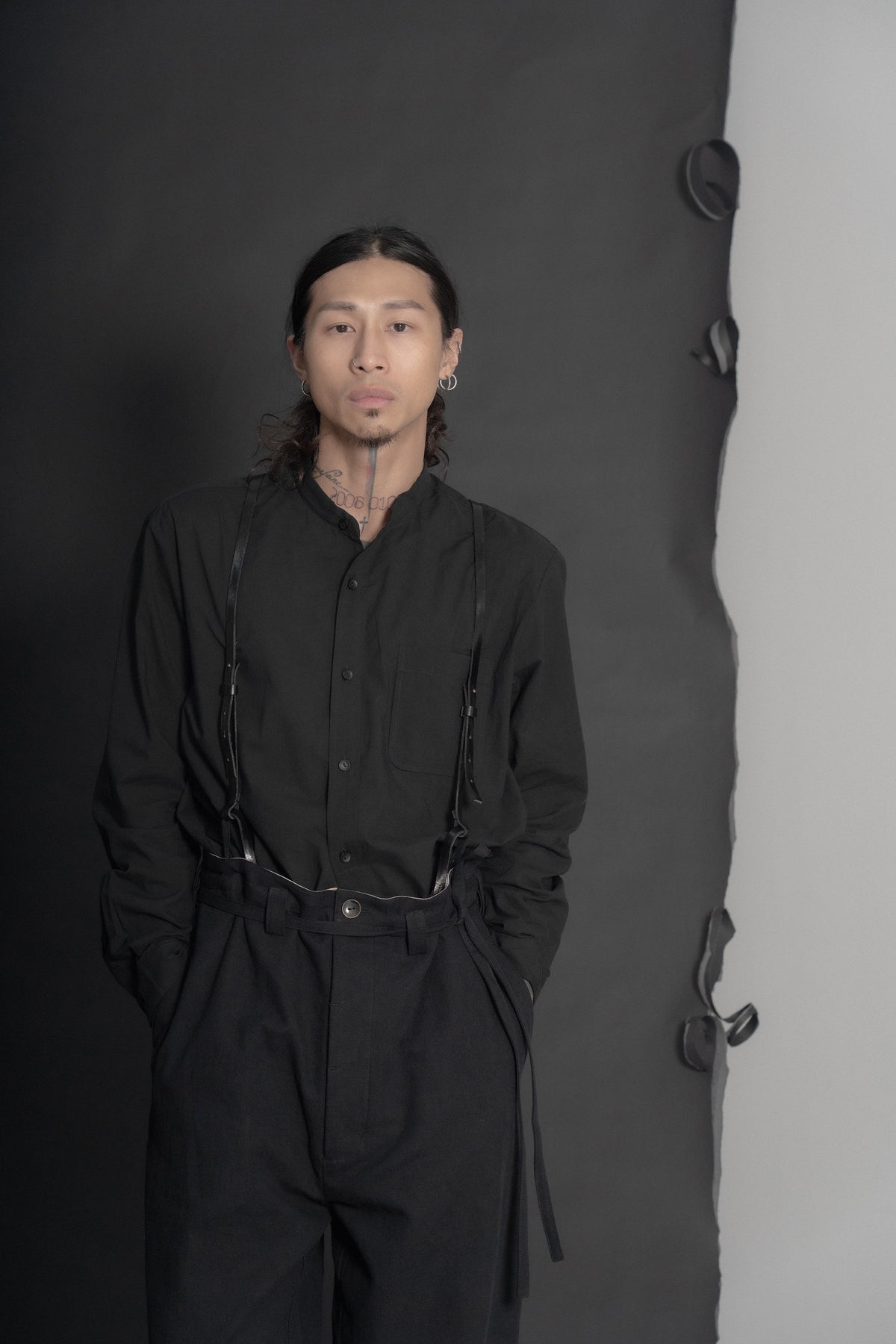 The Leather Suspender