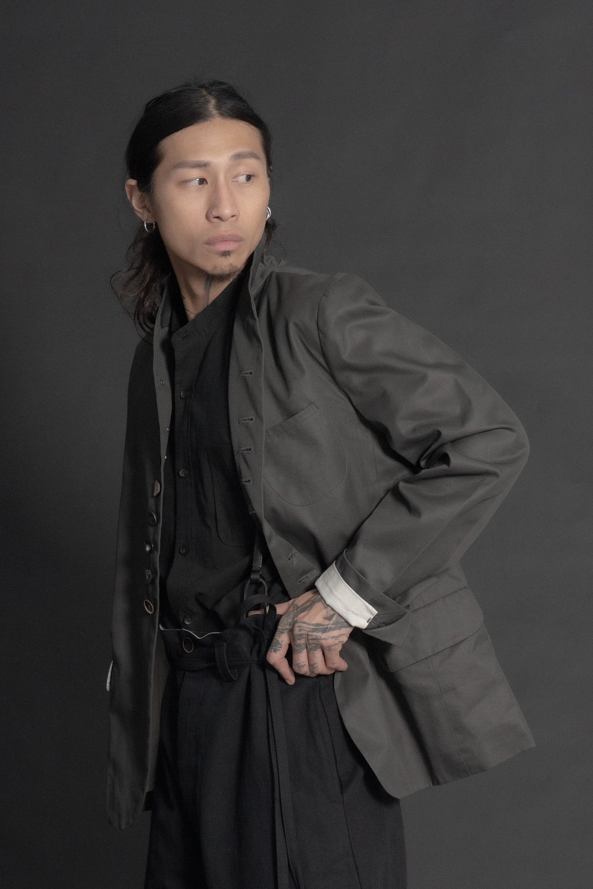 The Elmer Blazer - Charcoal