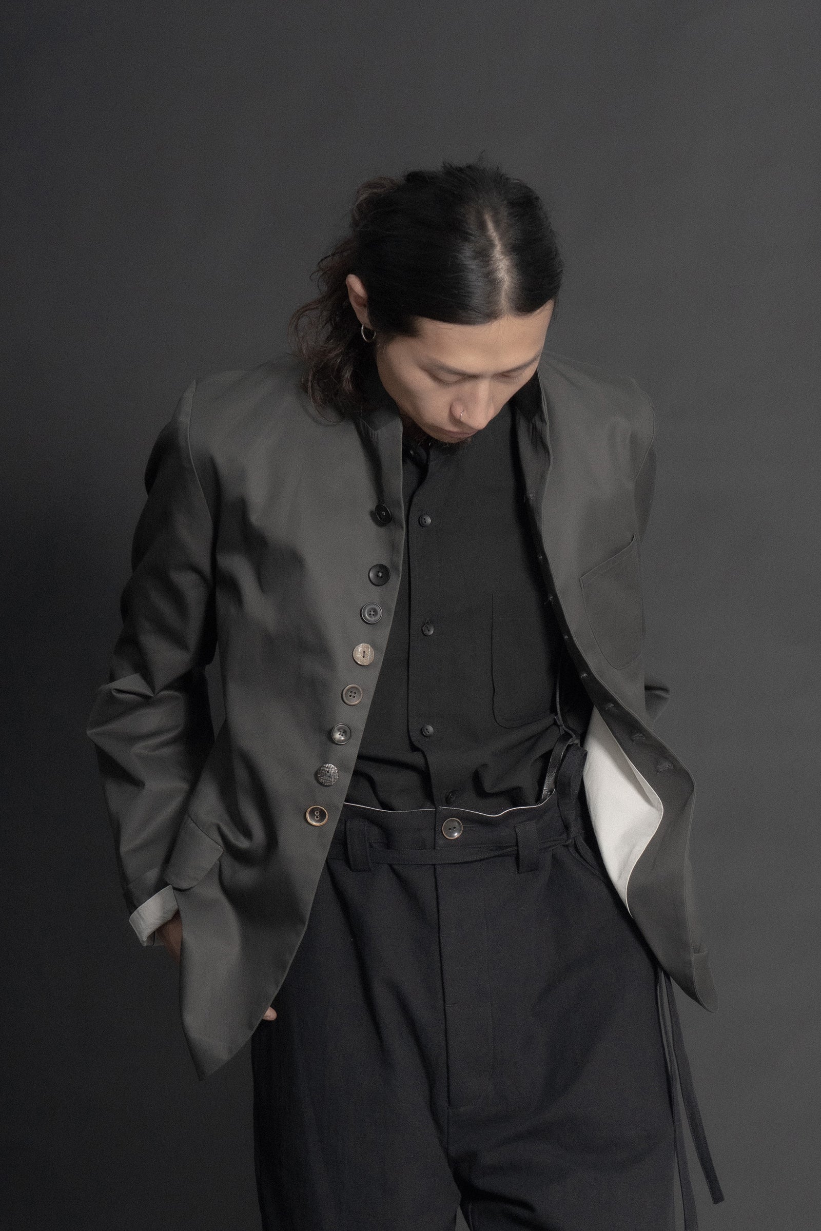 The Oriental Shirt - Black