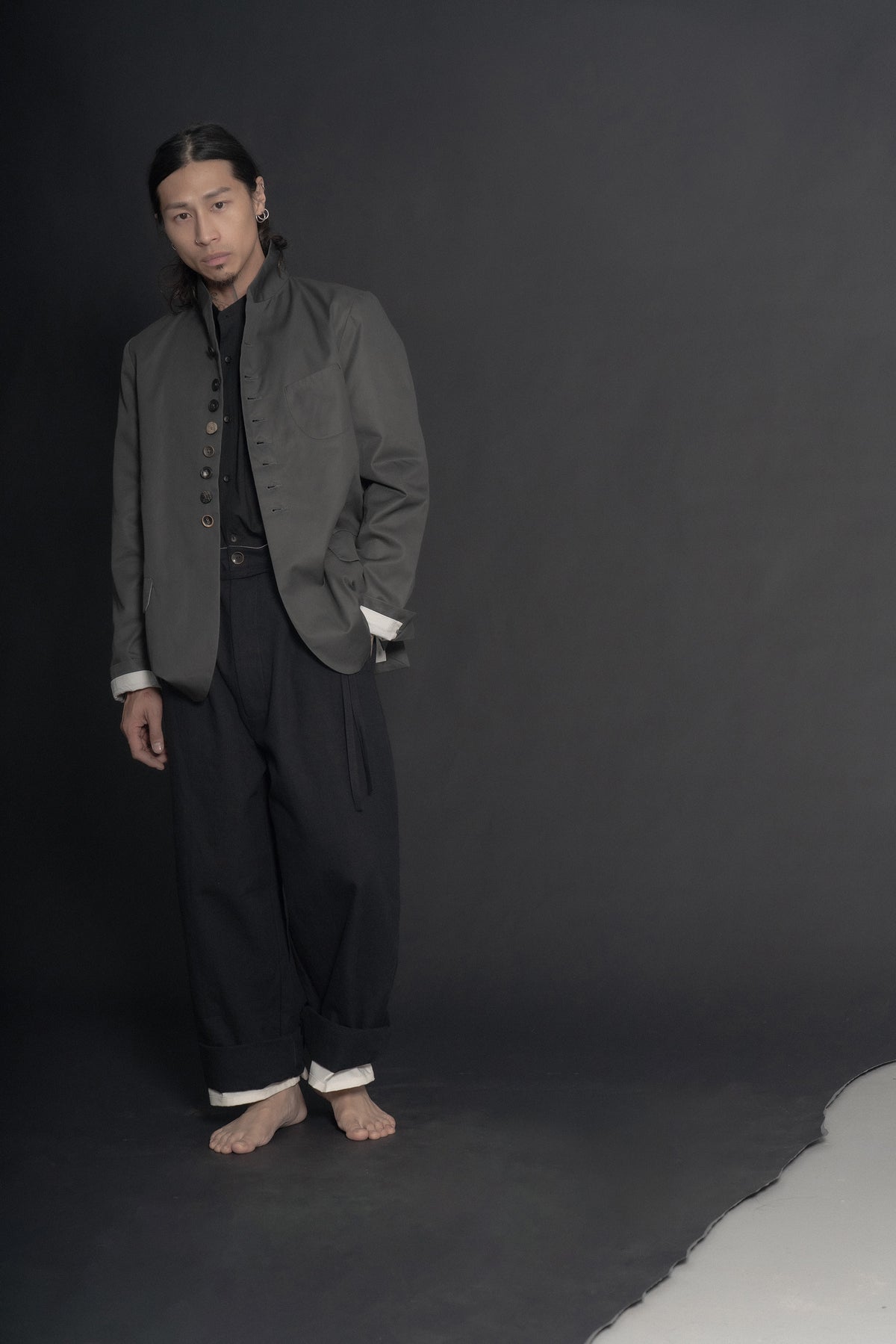 The Elmer Blazer - Charcoal