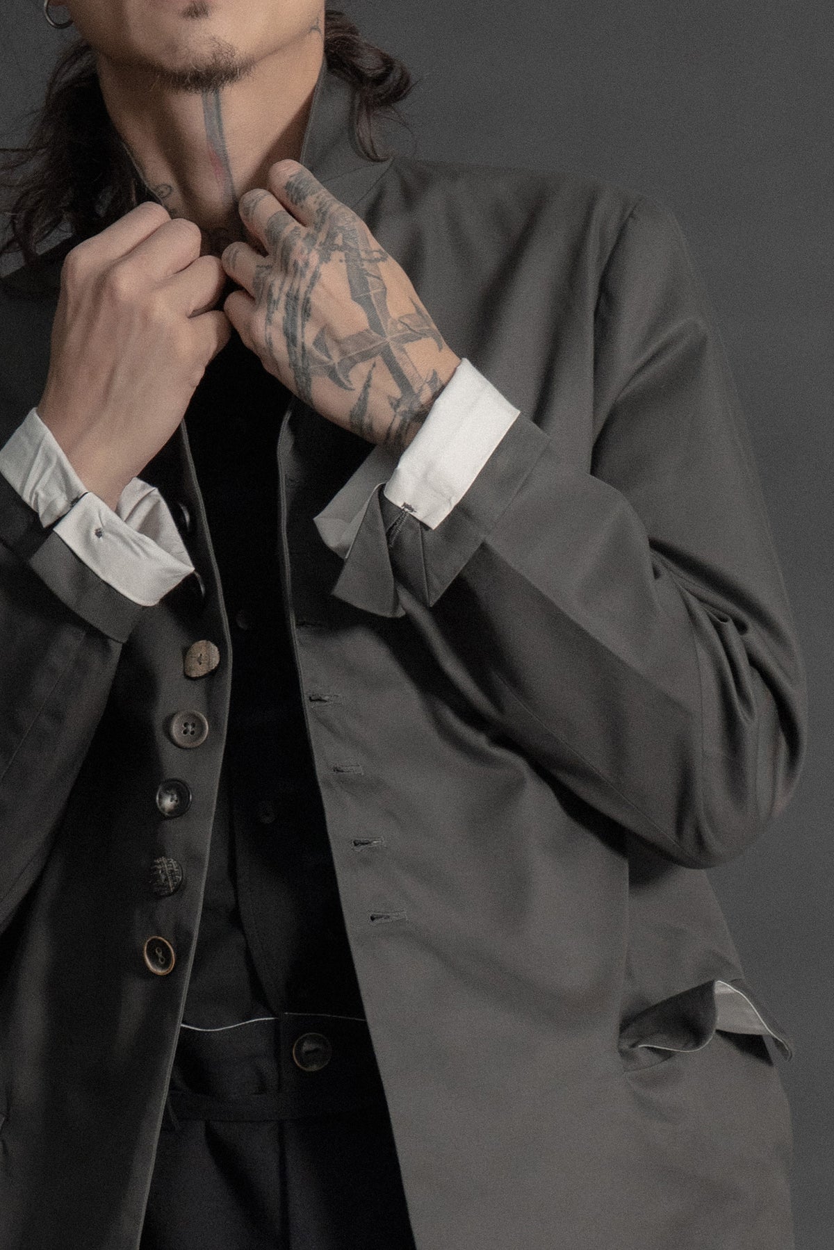 The Elmer Blazer - Charcoal