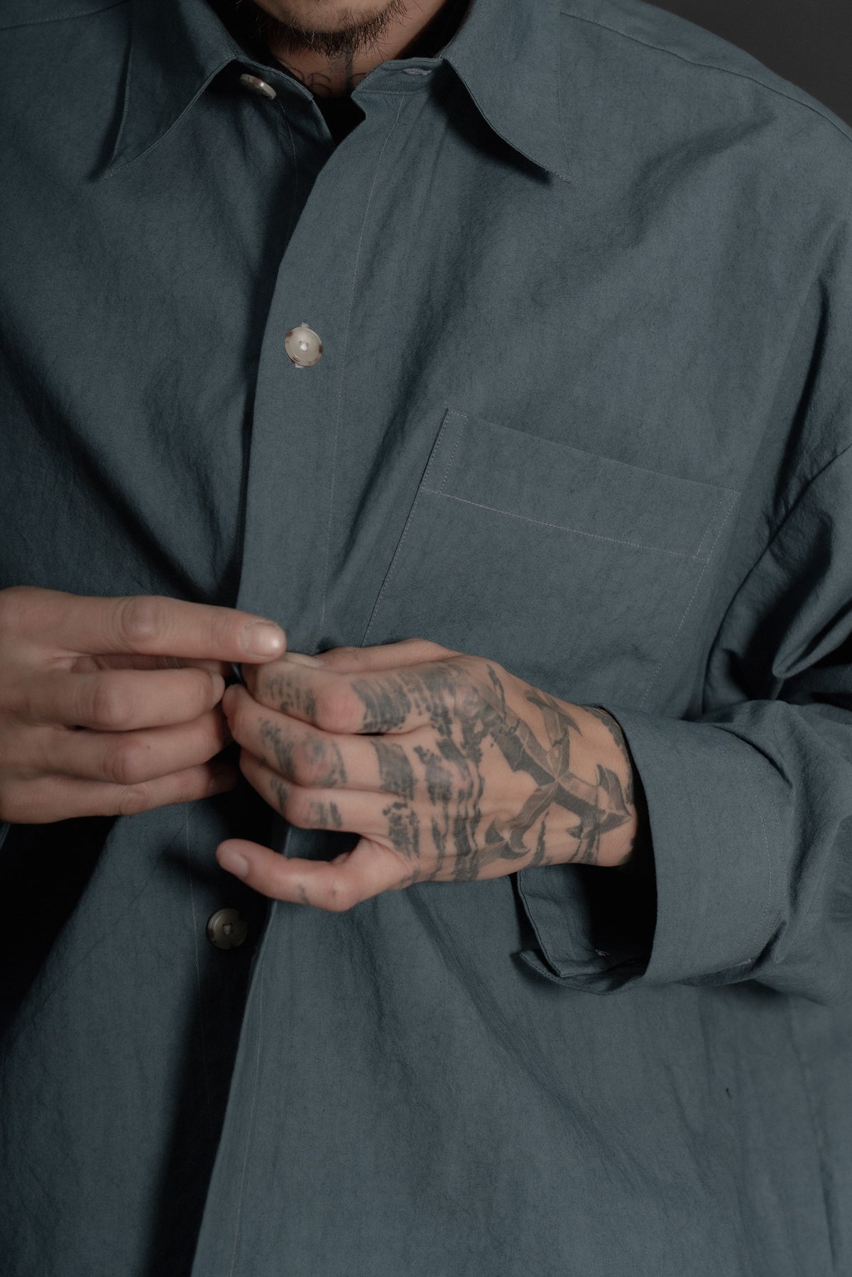 The Botanist Shirt - Blue