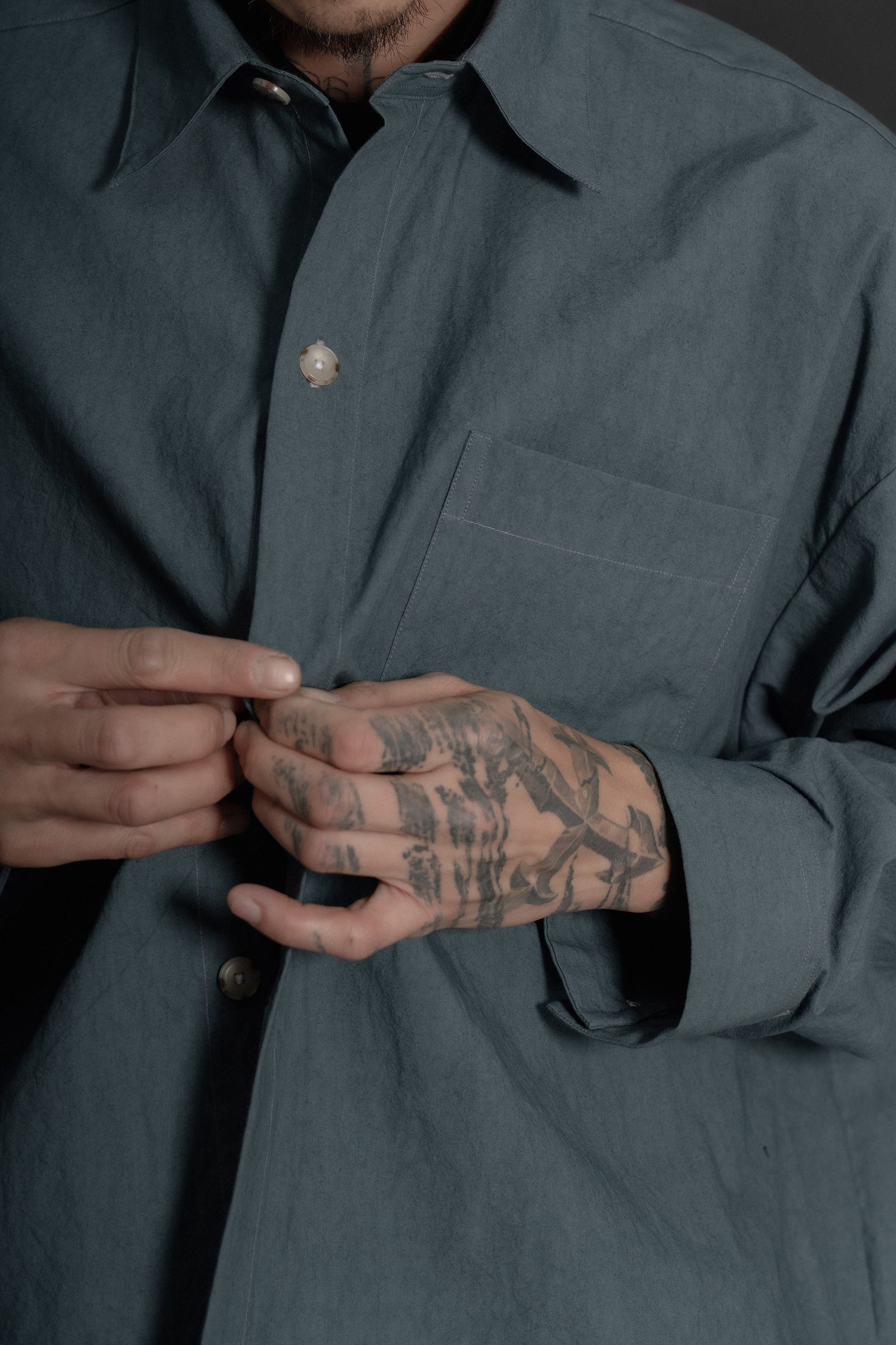 The Botanist Shirt - Blue