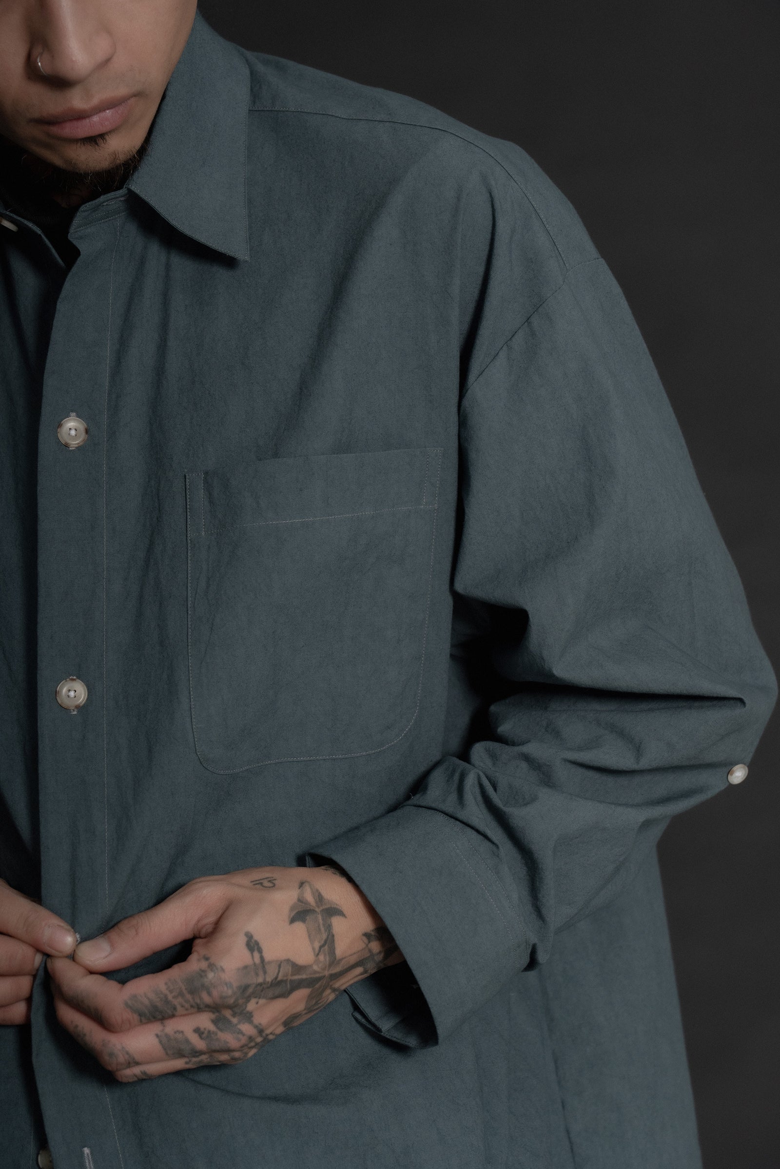 The Botanist Shirt - Blue