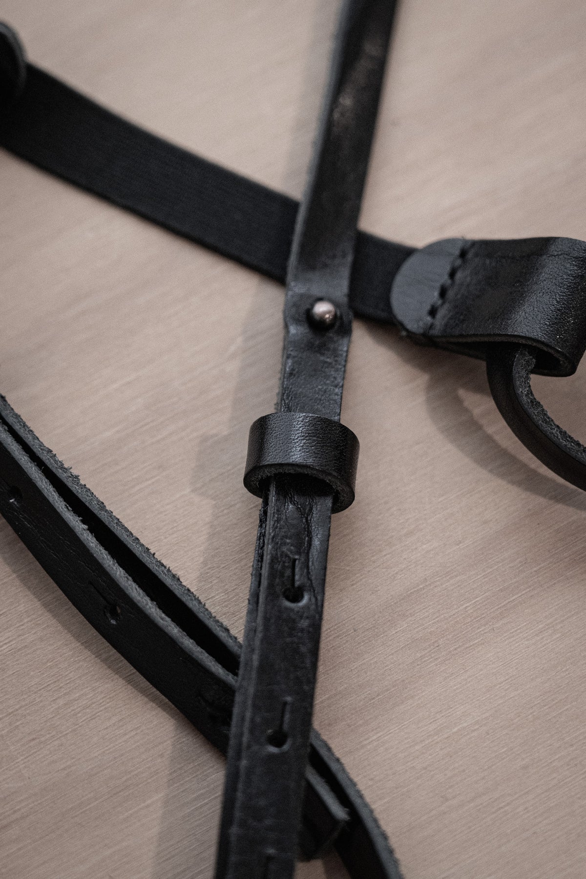 The Leather Suspender