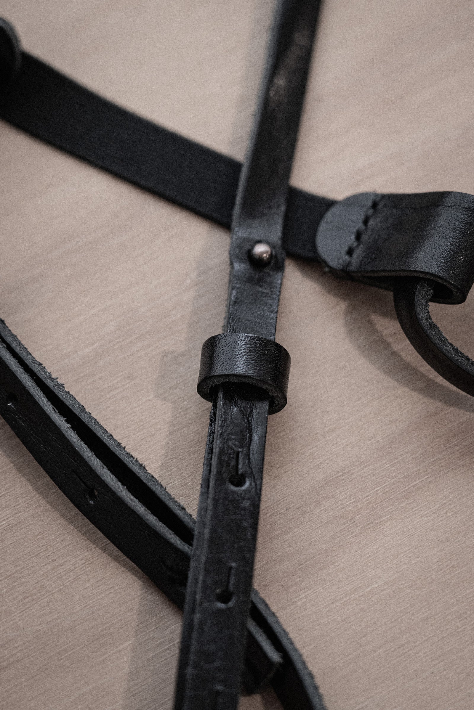 The Leather Suspender