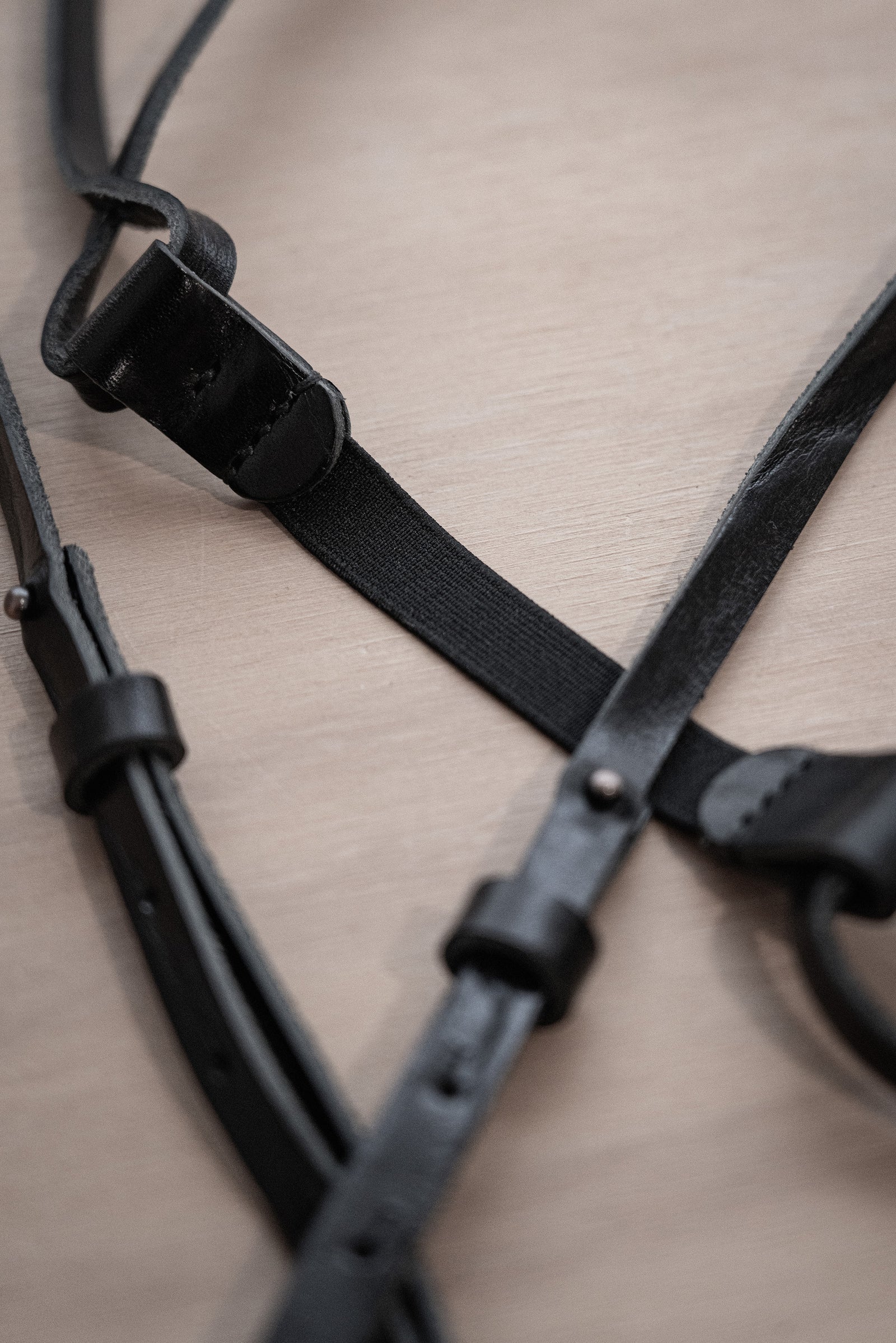 The Leather Suspender